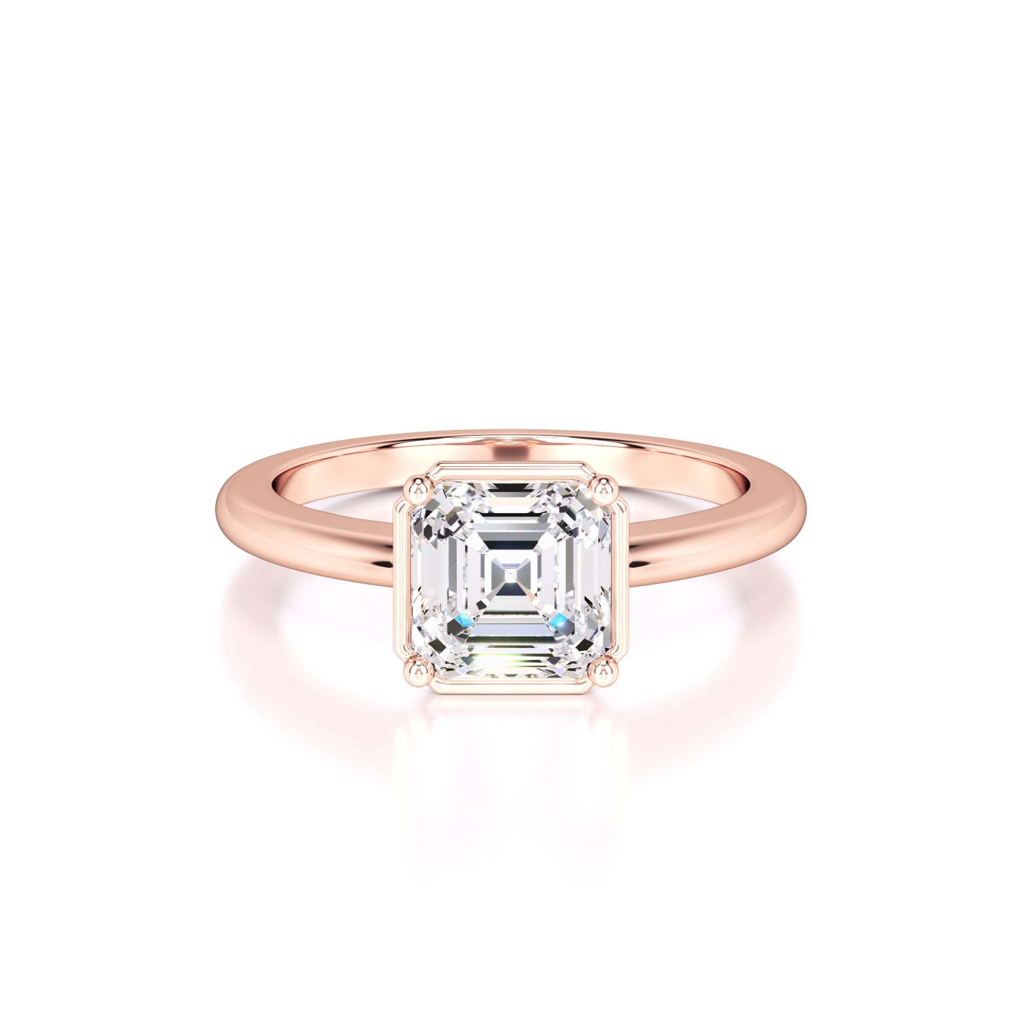 Nova Lab Grown Diamond Ring | Rose Gold | 1