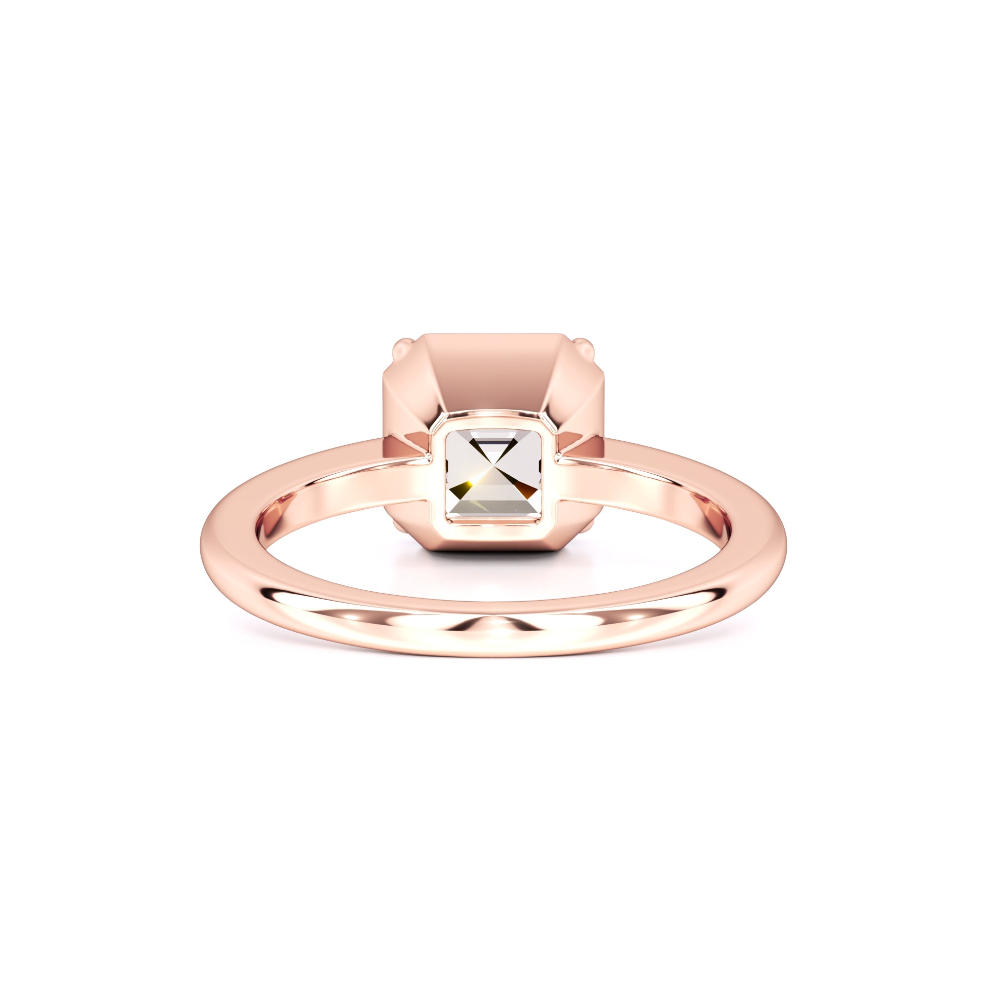 Nova Moissanite Ring | Rose Gold | 3