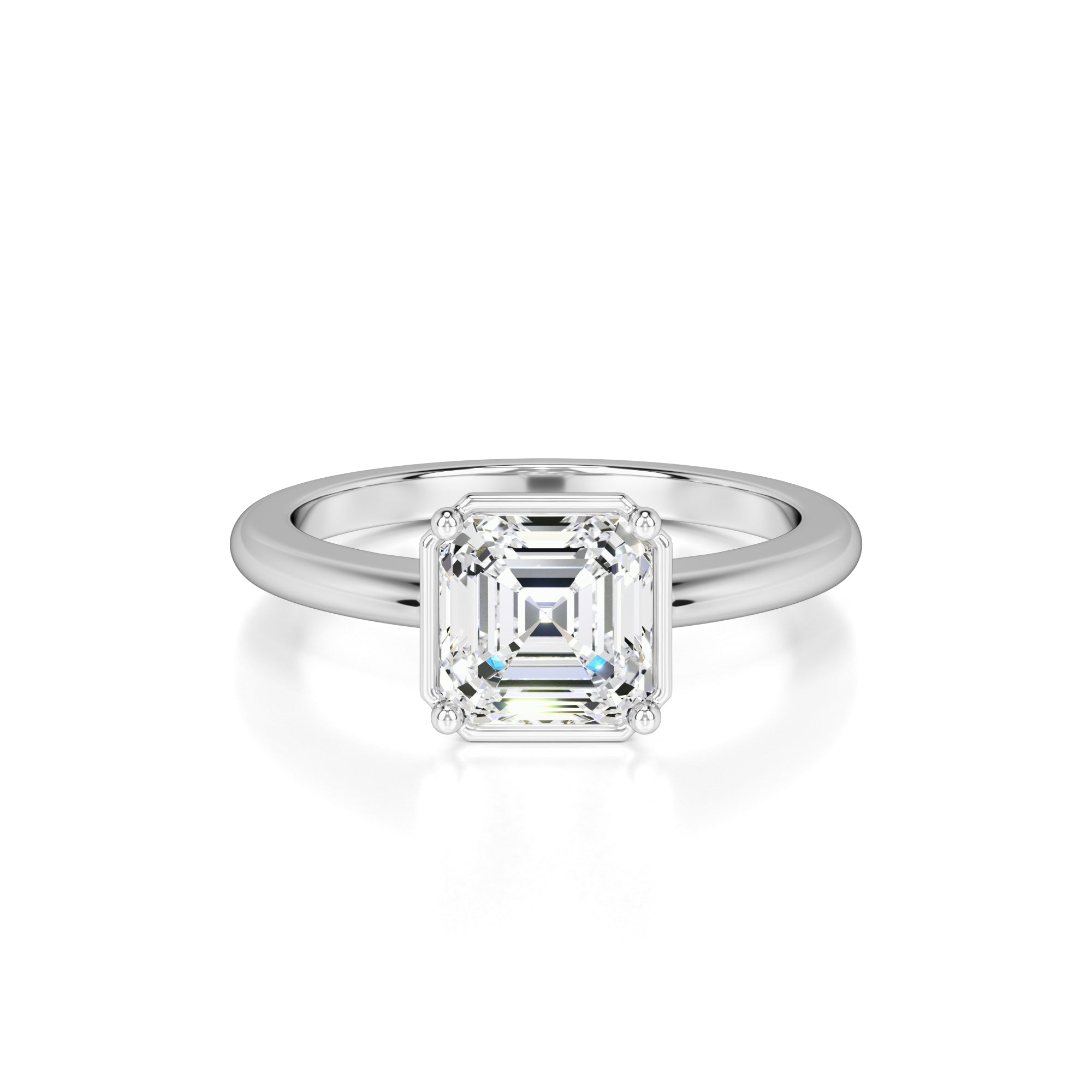 Nova Lab Grown Diamond Ring | White Gold | 1