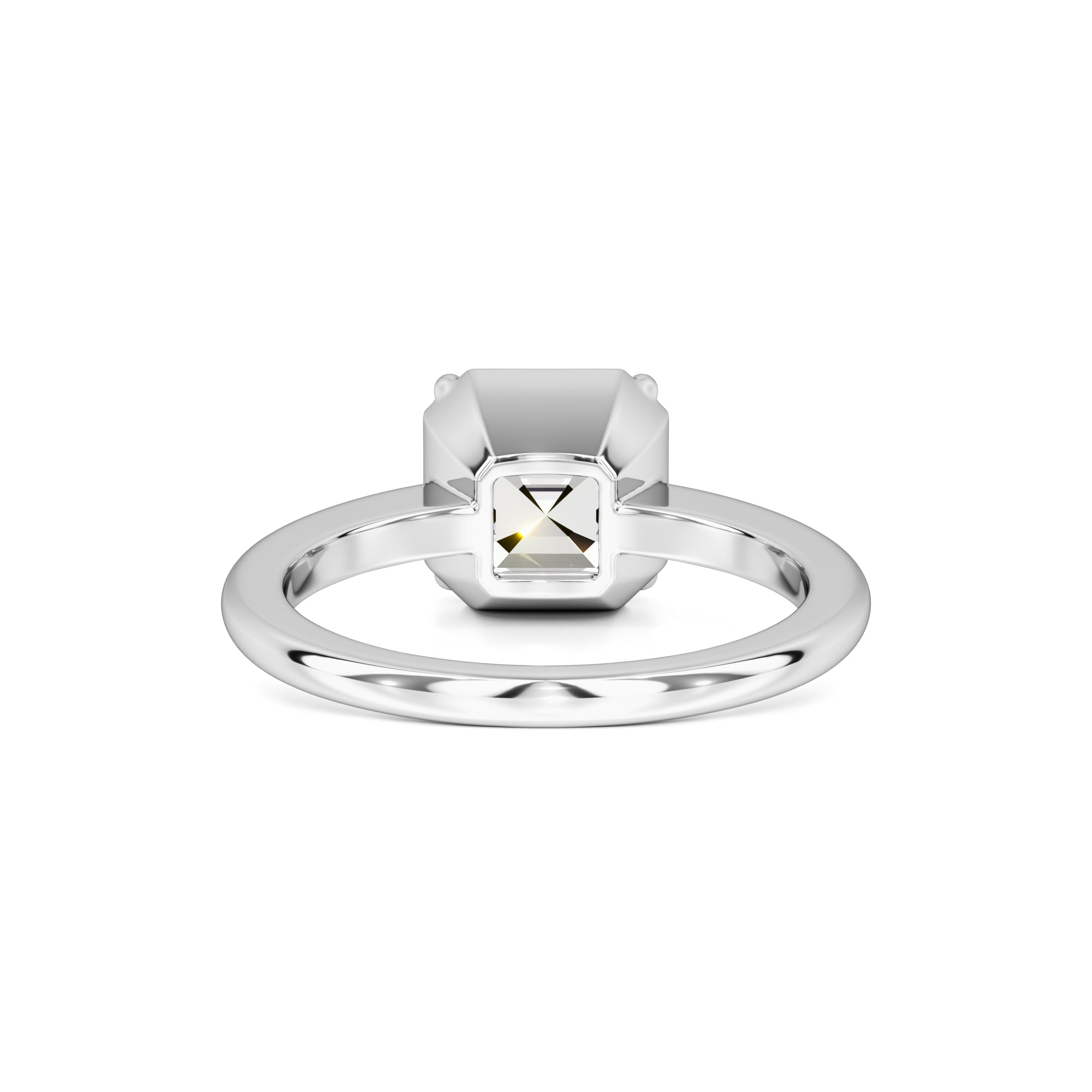 Nova Moissanite Ring | White Gold | 3