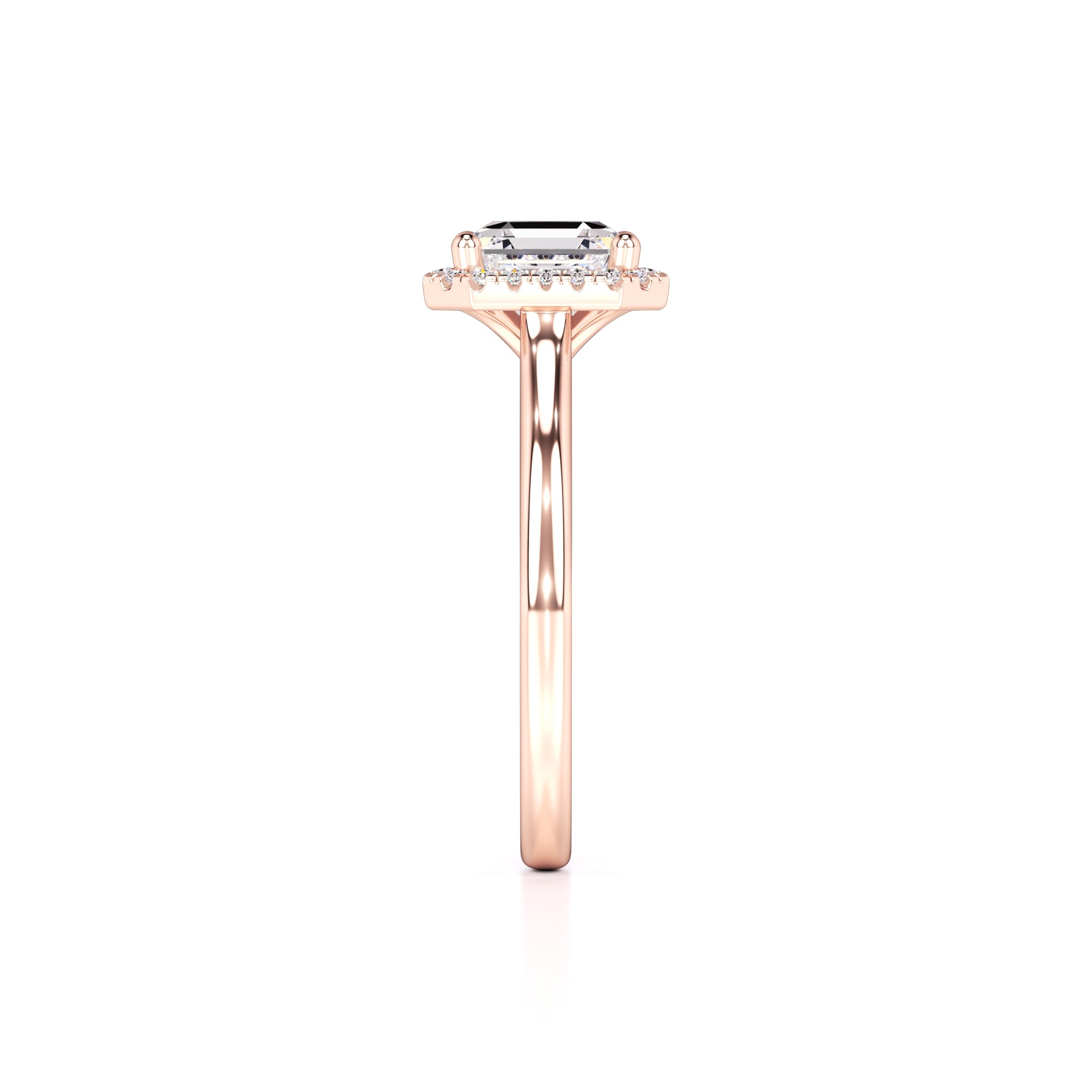 Lennon Lab Grown Diamond Ring | Rose Gold | 4