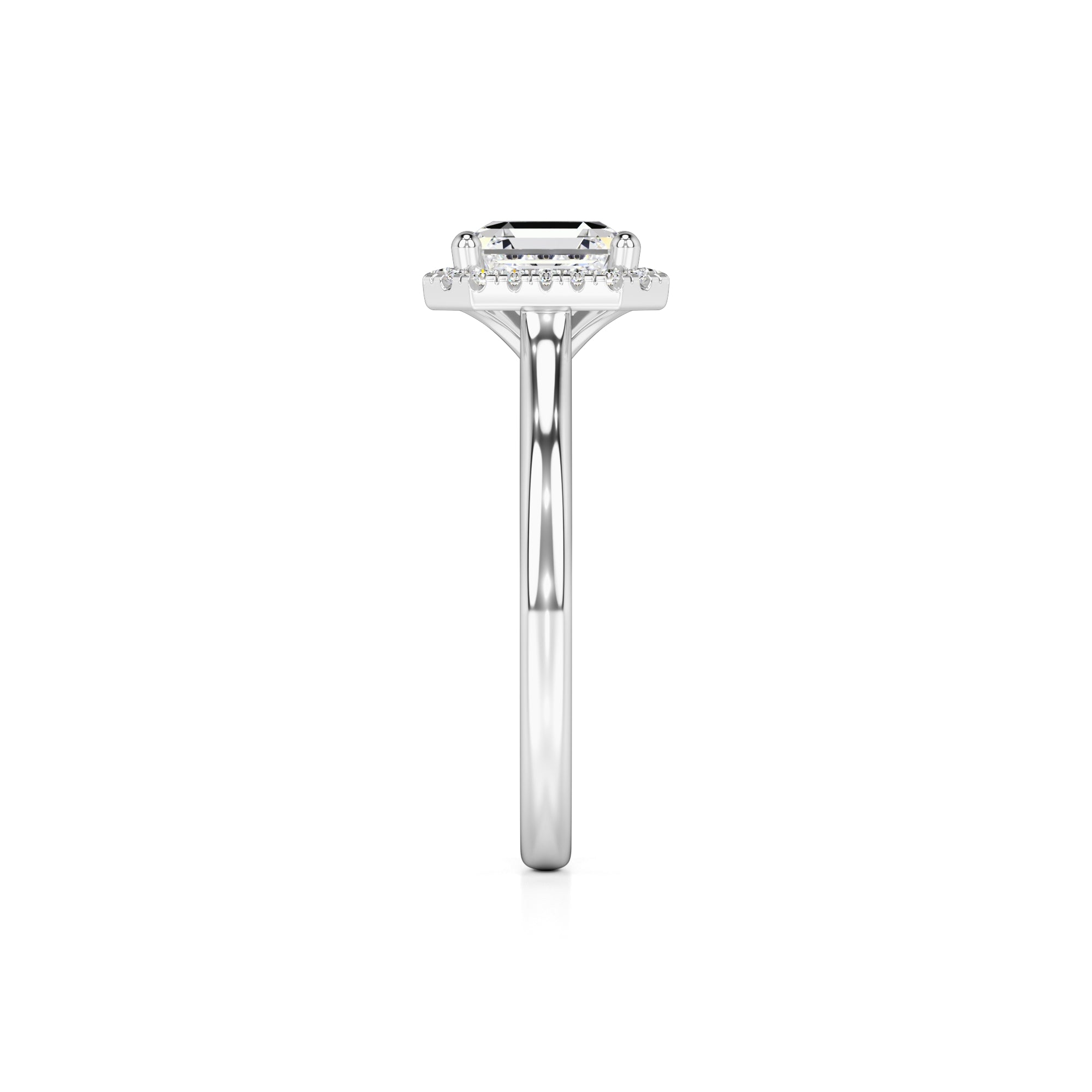 Lennon Lab Grown Diamond Ring | White Gold | 4
