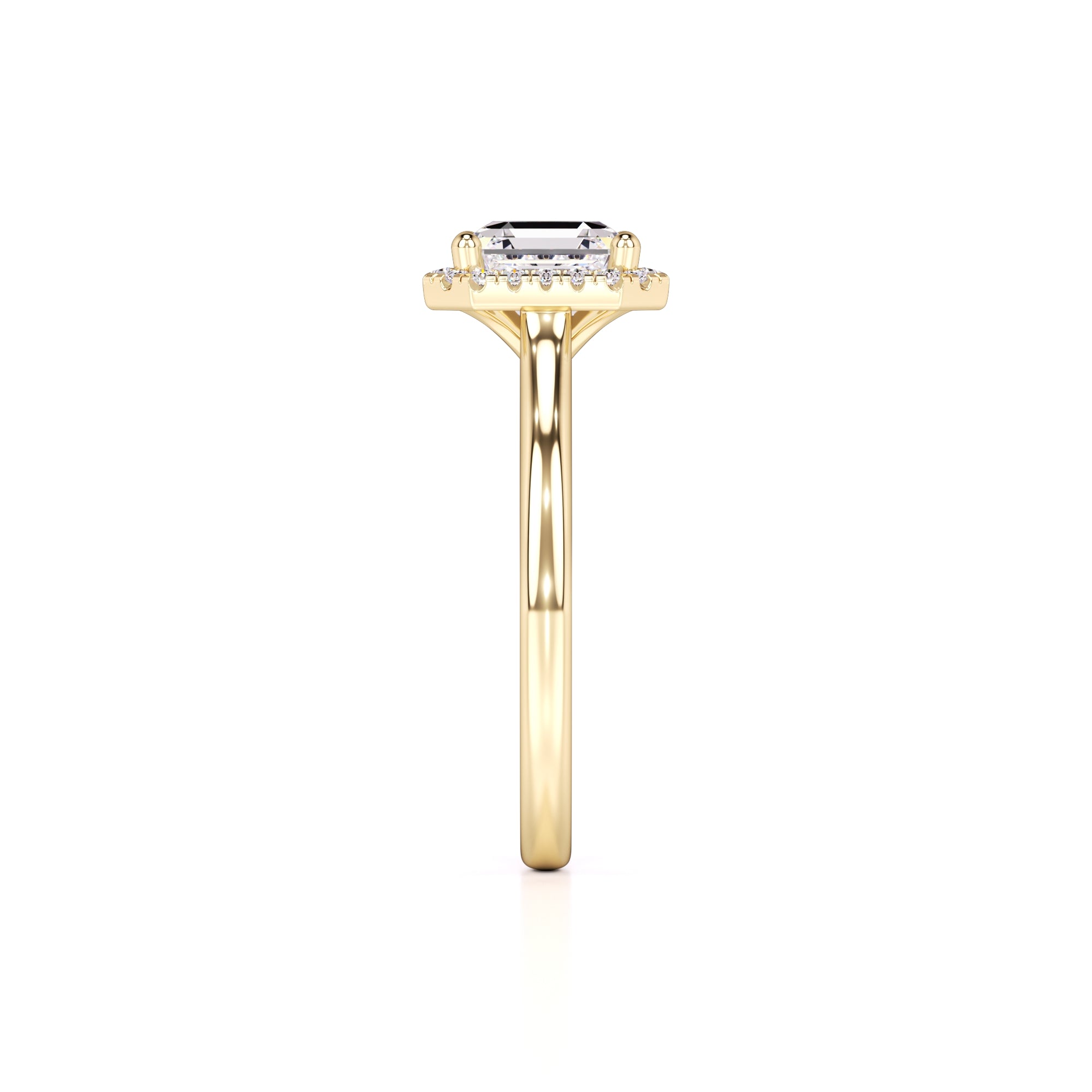 Lennon Lab Grown Diamond Ring | Yellow Gold | 4
