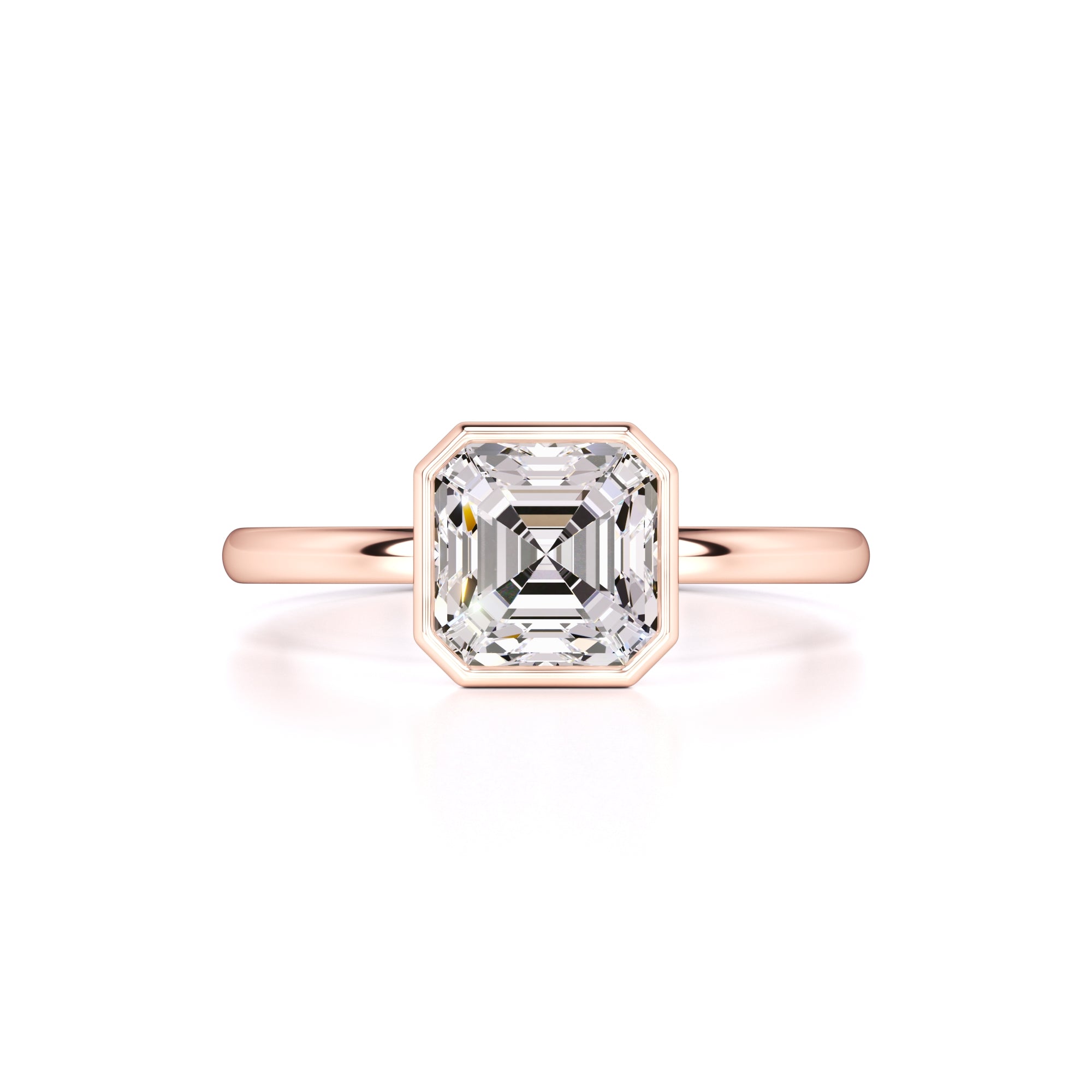 Willa Moissanite Ring | Rose Gold | 1