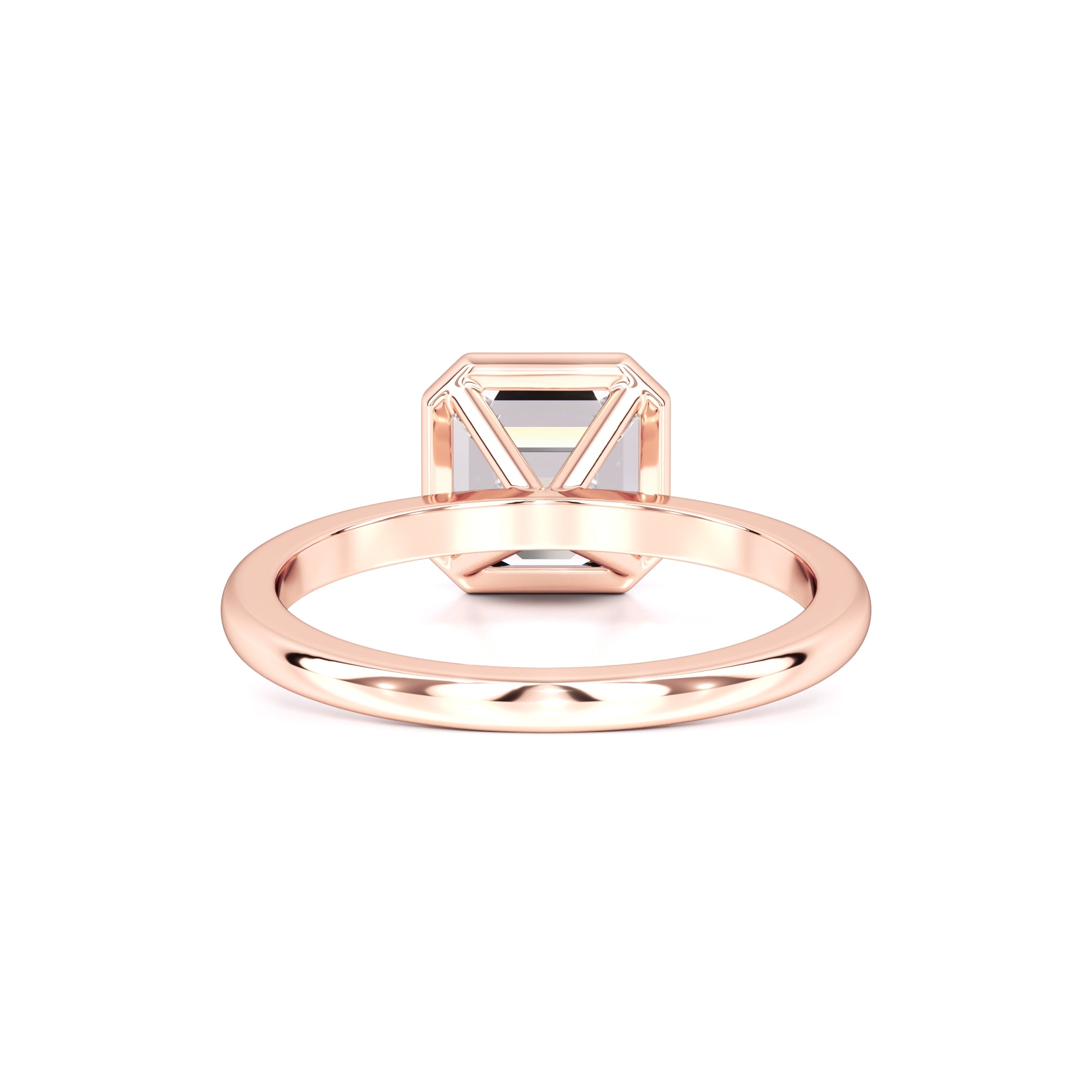 Willa Moissanite Ring | Rose Gold | 3