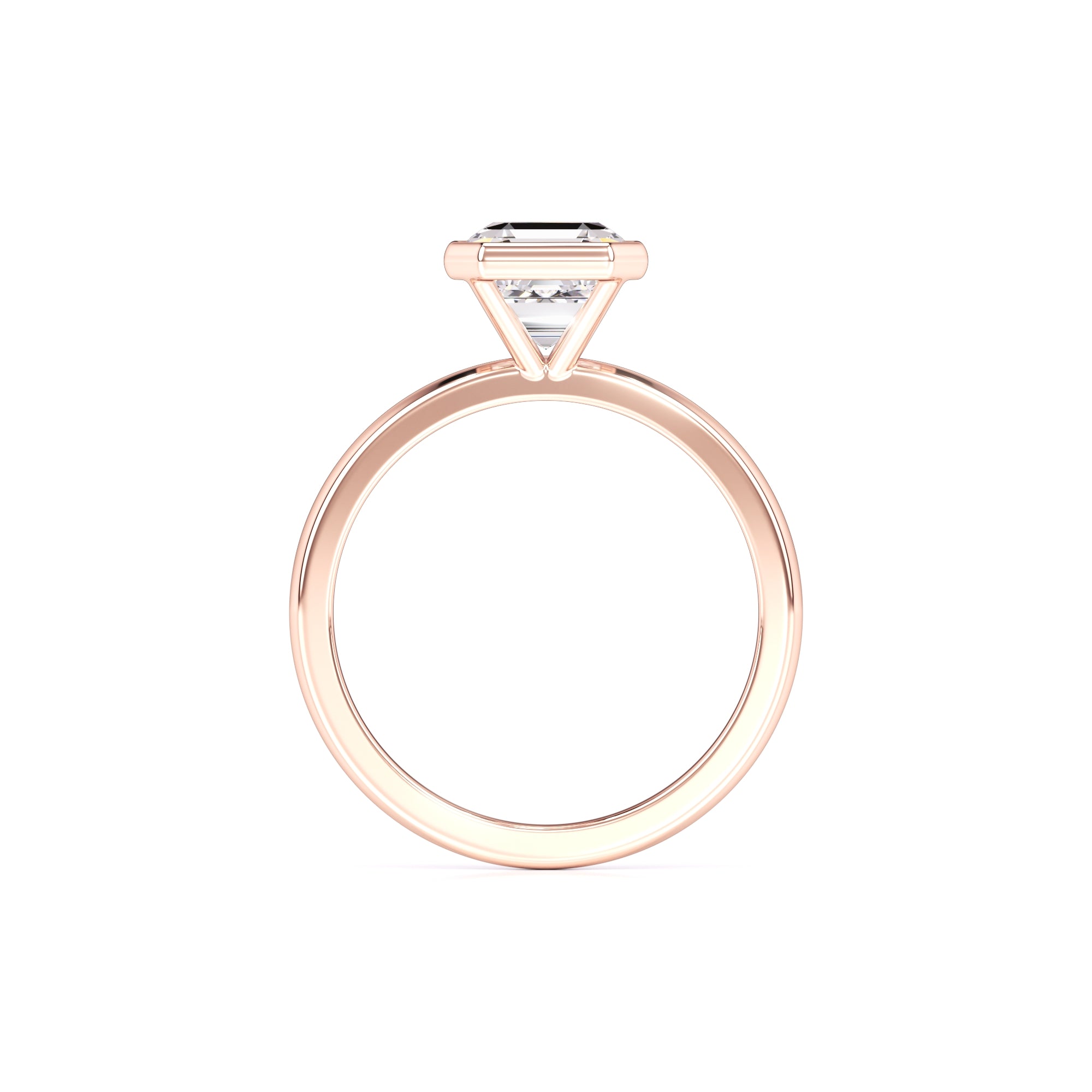 Willa Moissanite Ring | Rose Gold | 4