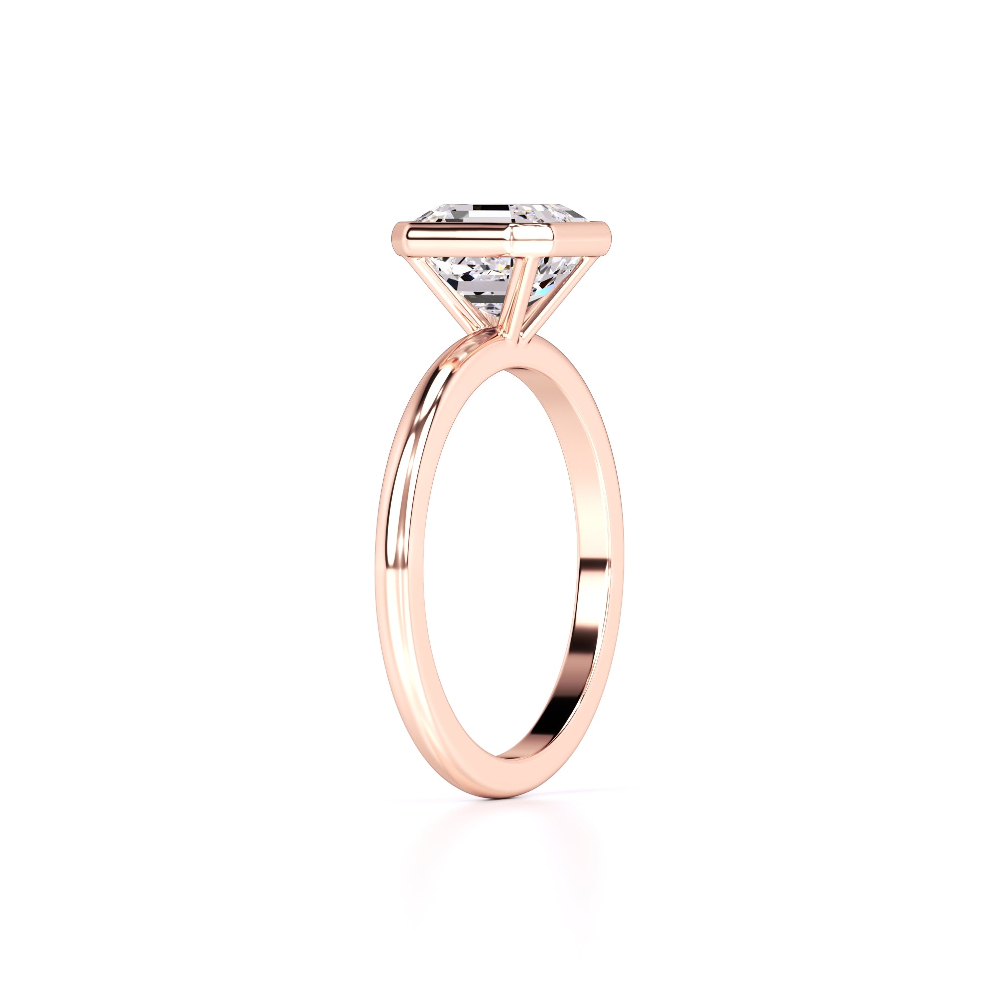 Willa Lab Grown Diamond Ring | Rose Gold | 3