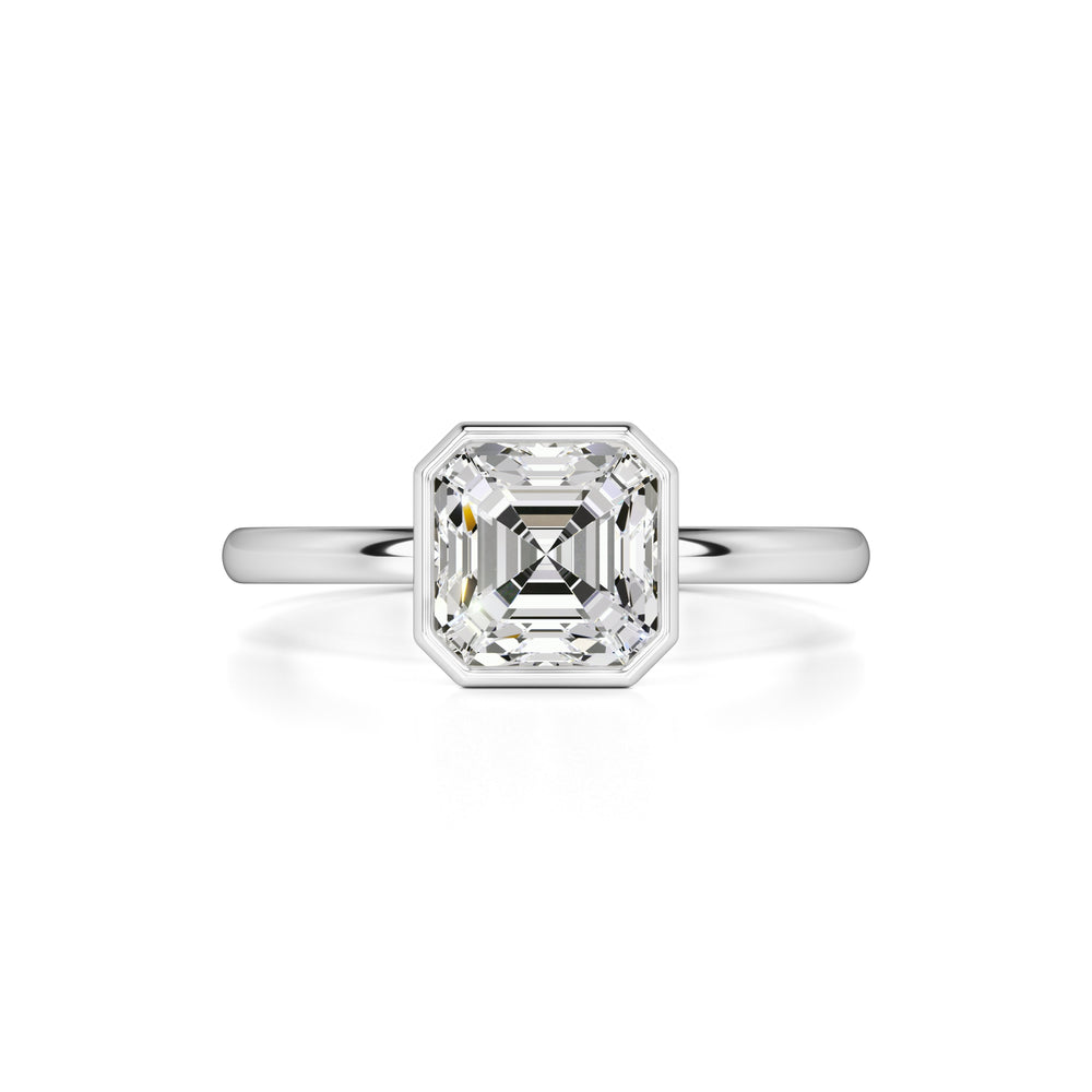 Willa Moissanite Ring | White Gold | 1