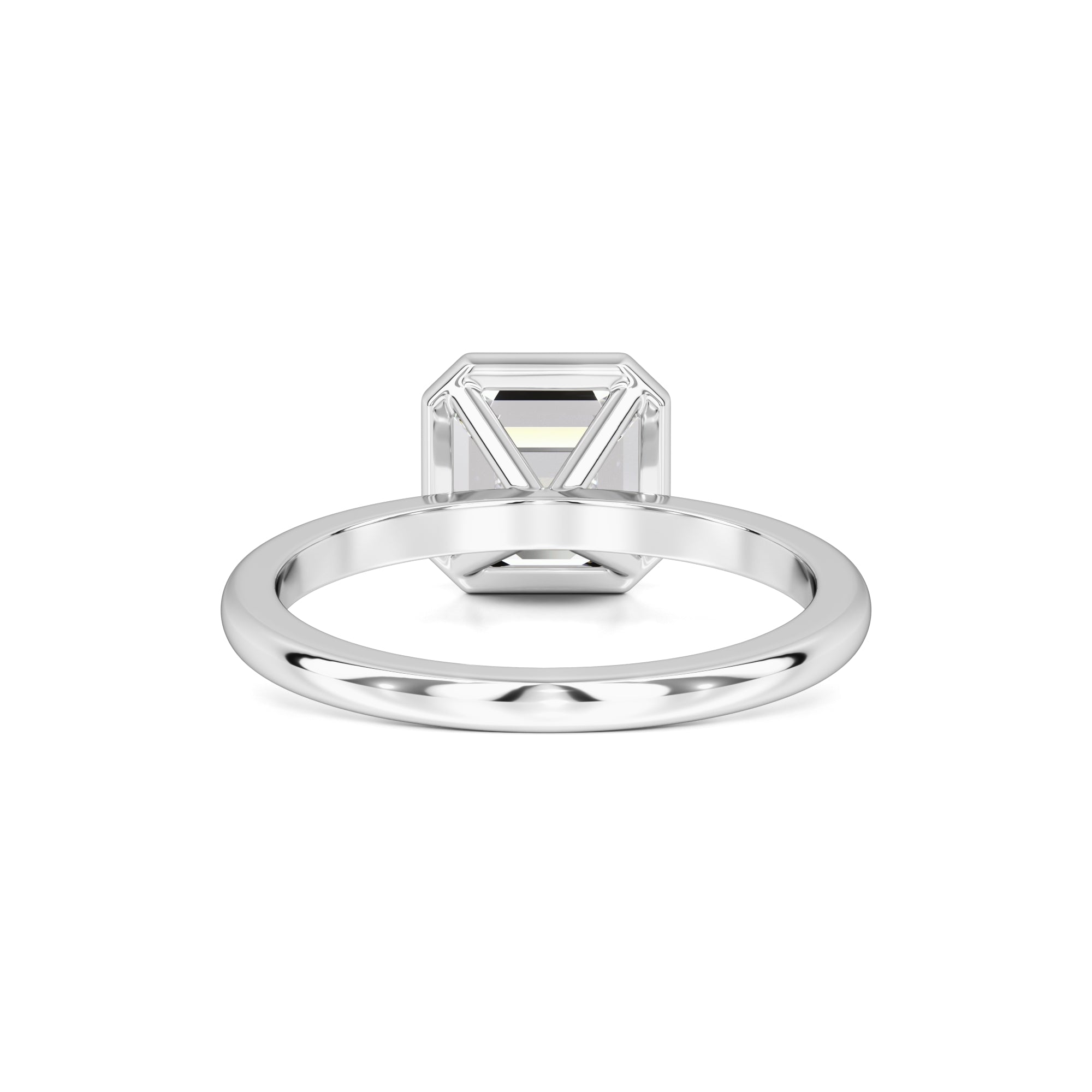 Willa Moissanite Ring | White Gold | 3