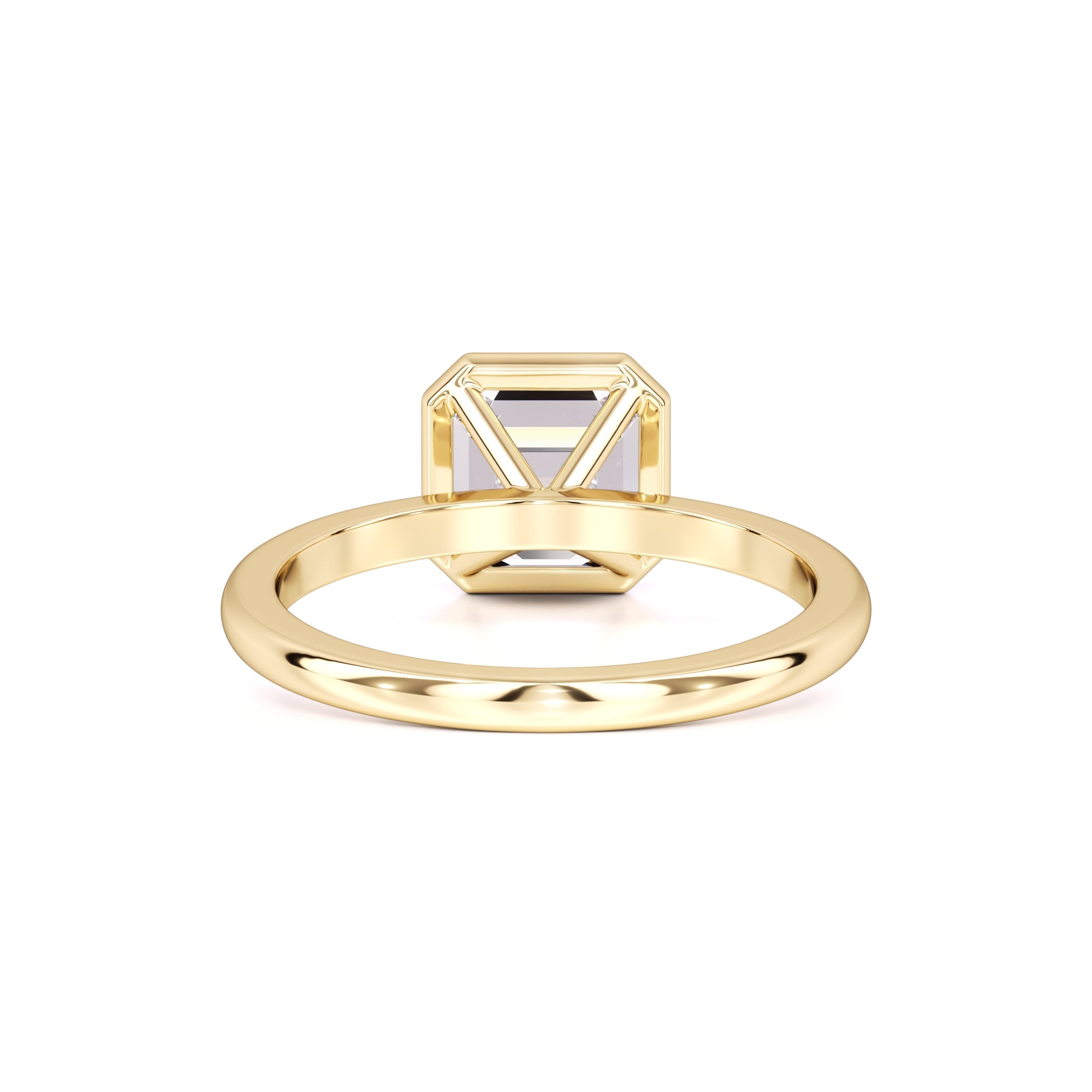 Willa Moissanite Ring | Yellow Gold | 3