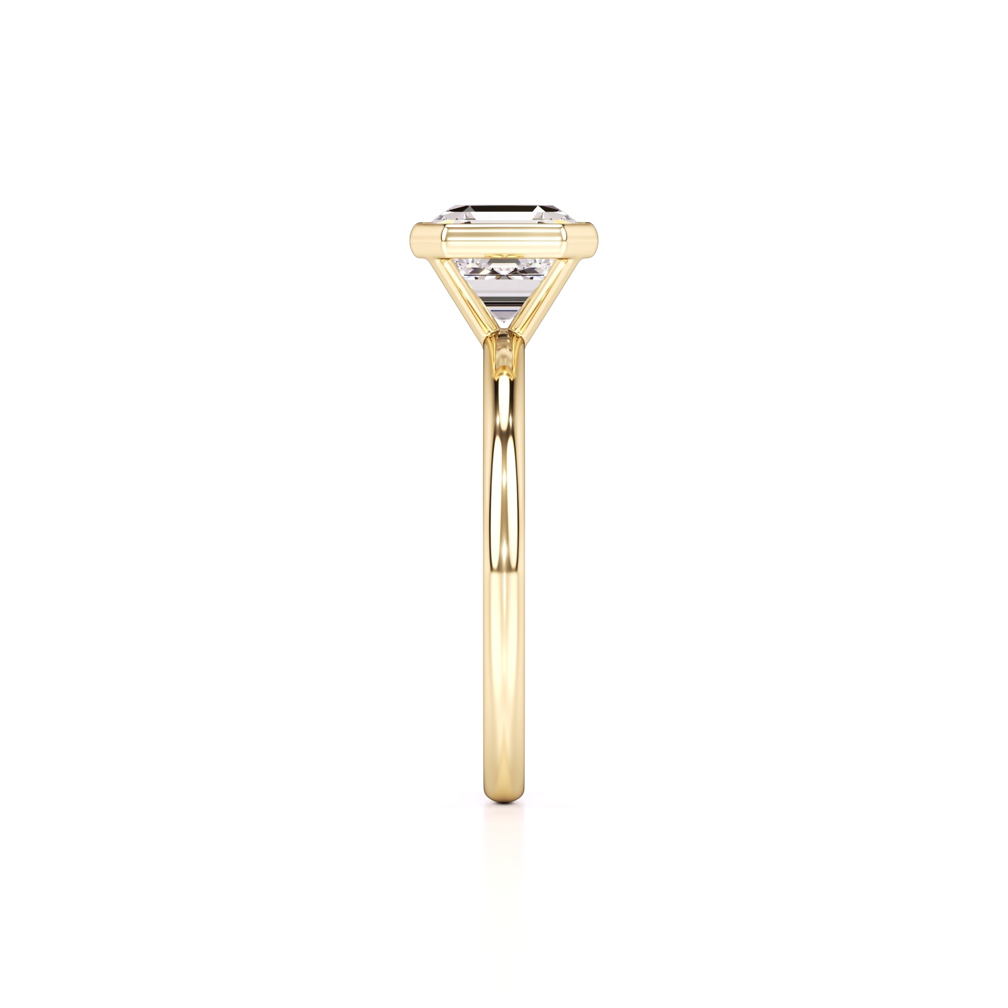 Willa Lab Grown Diamond Ring | Yellow Gold | 4