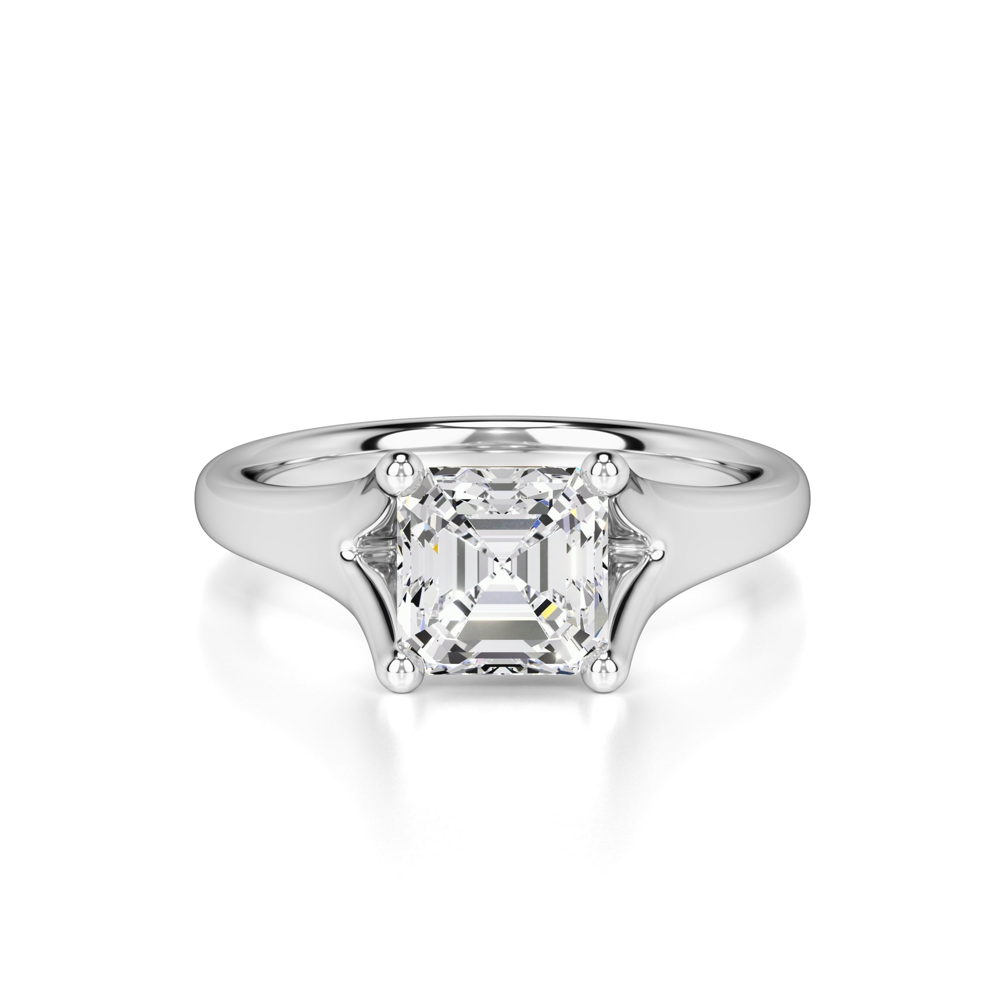 Lyric Lab Grown Diamond Ring | White Gold | 1