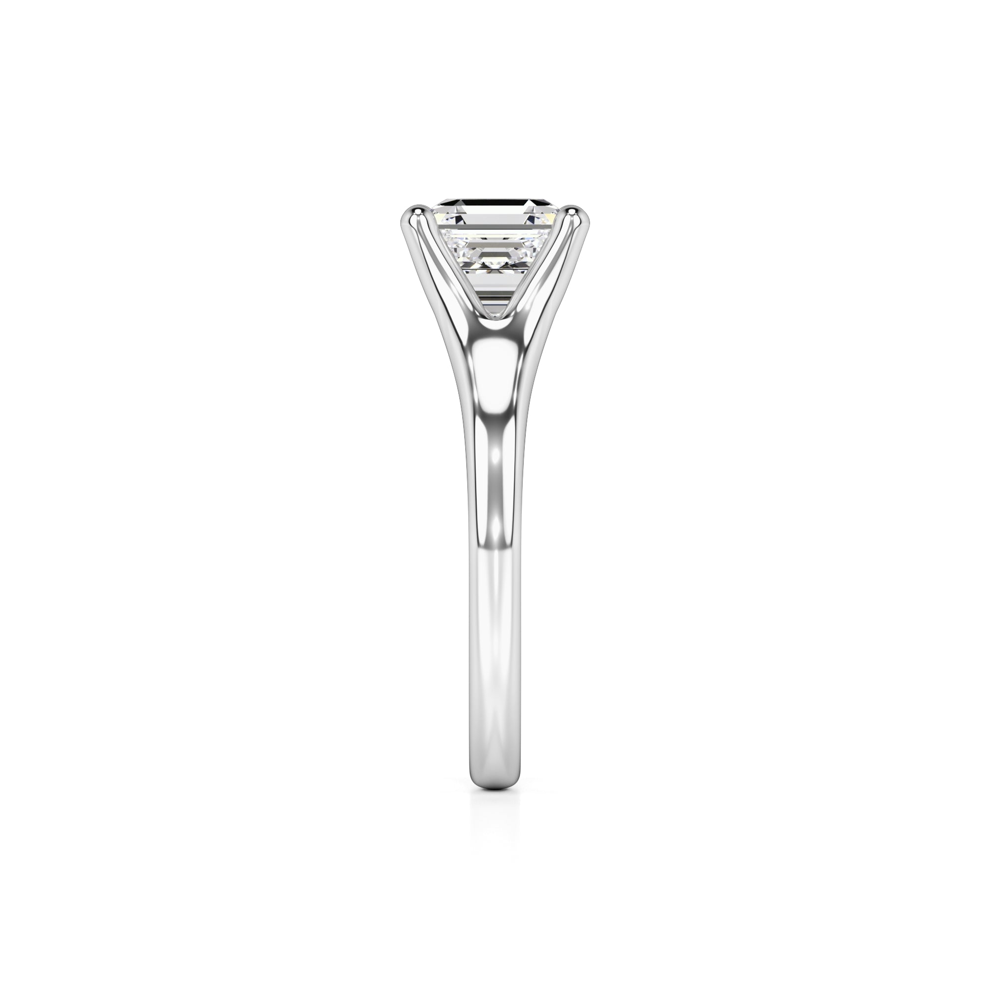 Lyric Lab Grown Diamond Ring | White Gold | 4