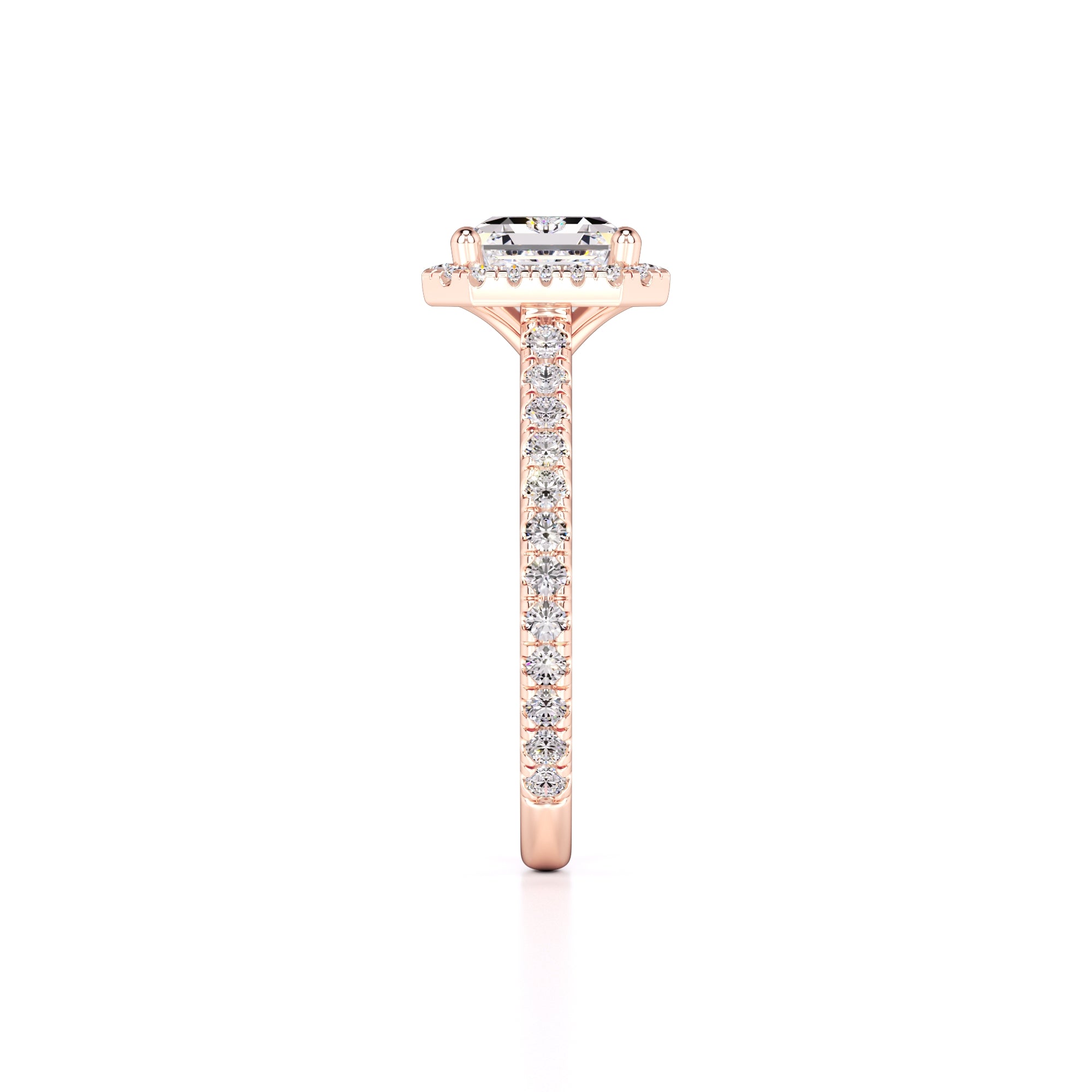Jane Lab Grown Diamond Ring | Rose Gold | 4