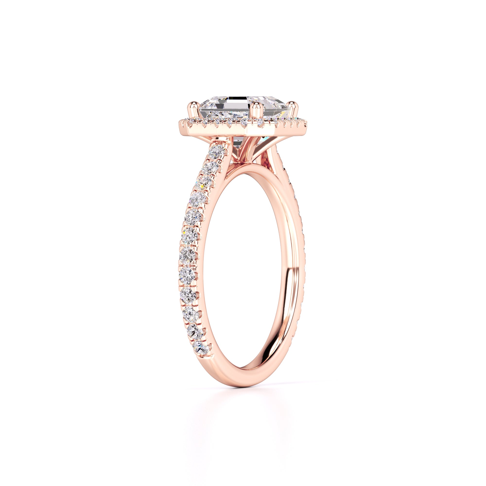 Jane Lab Grown Diamond Ring | Rose Gold | 3