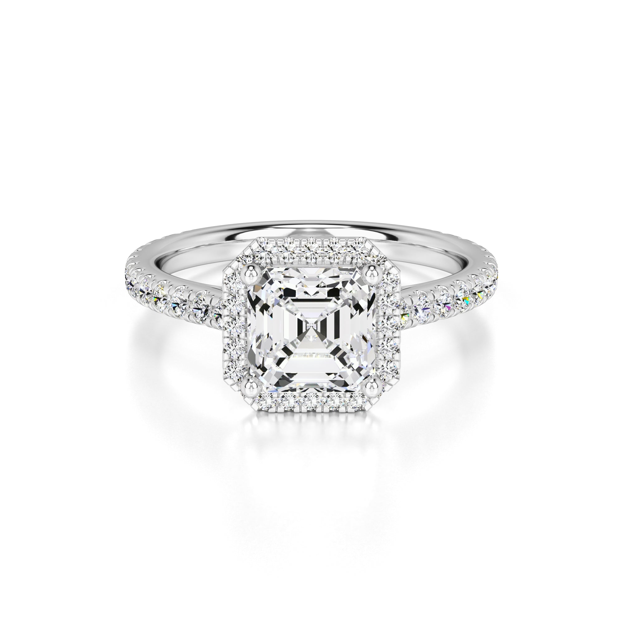 Jane Lab Grown Diamond Ring | White Gold | 1