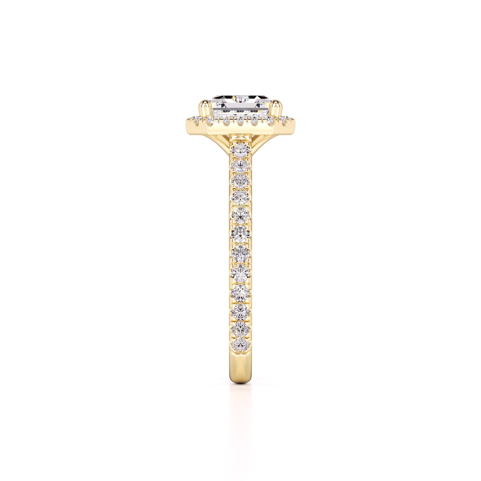 Jane Lab Grown Diamond Ring | Yellow Gold | 4