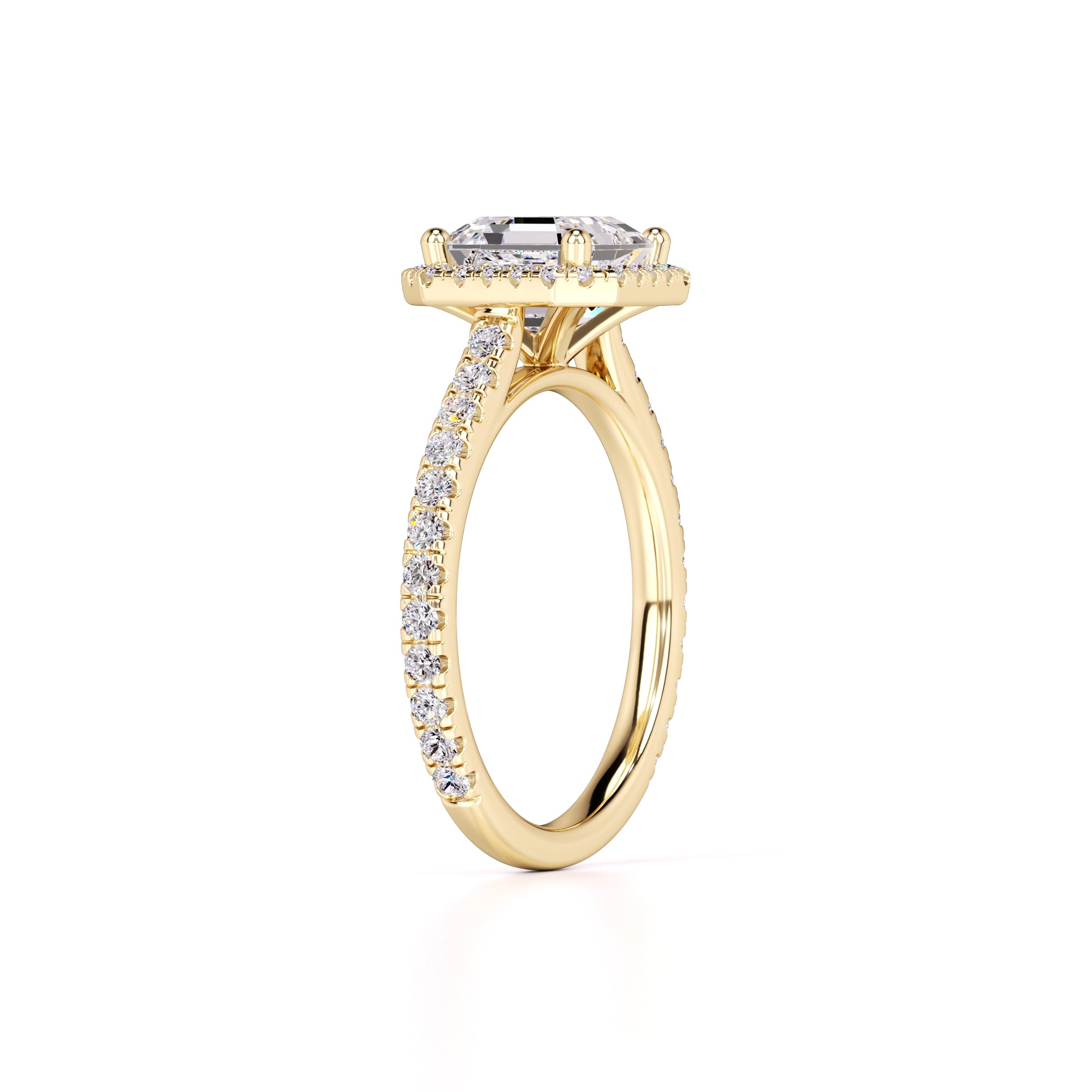 Jane Lab Grown Diamond Ring | Yellow Gold | 3