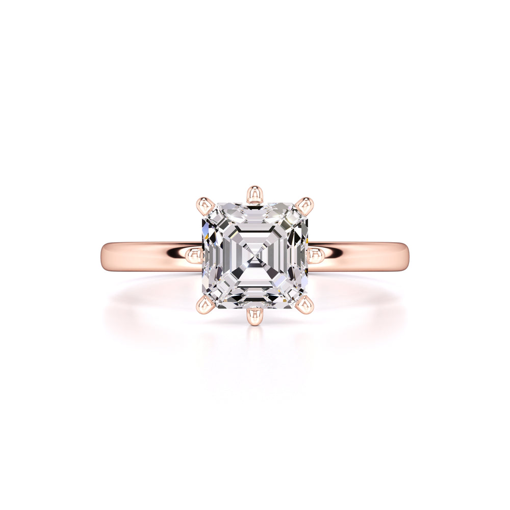 Blair Moissanite Ring | Rose Gold | 1
