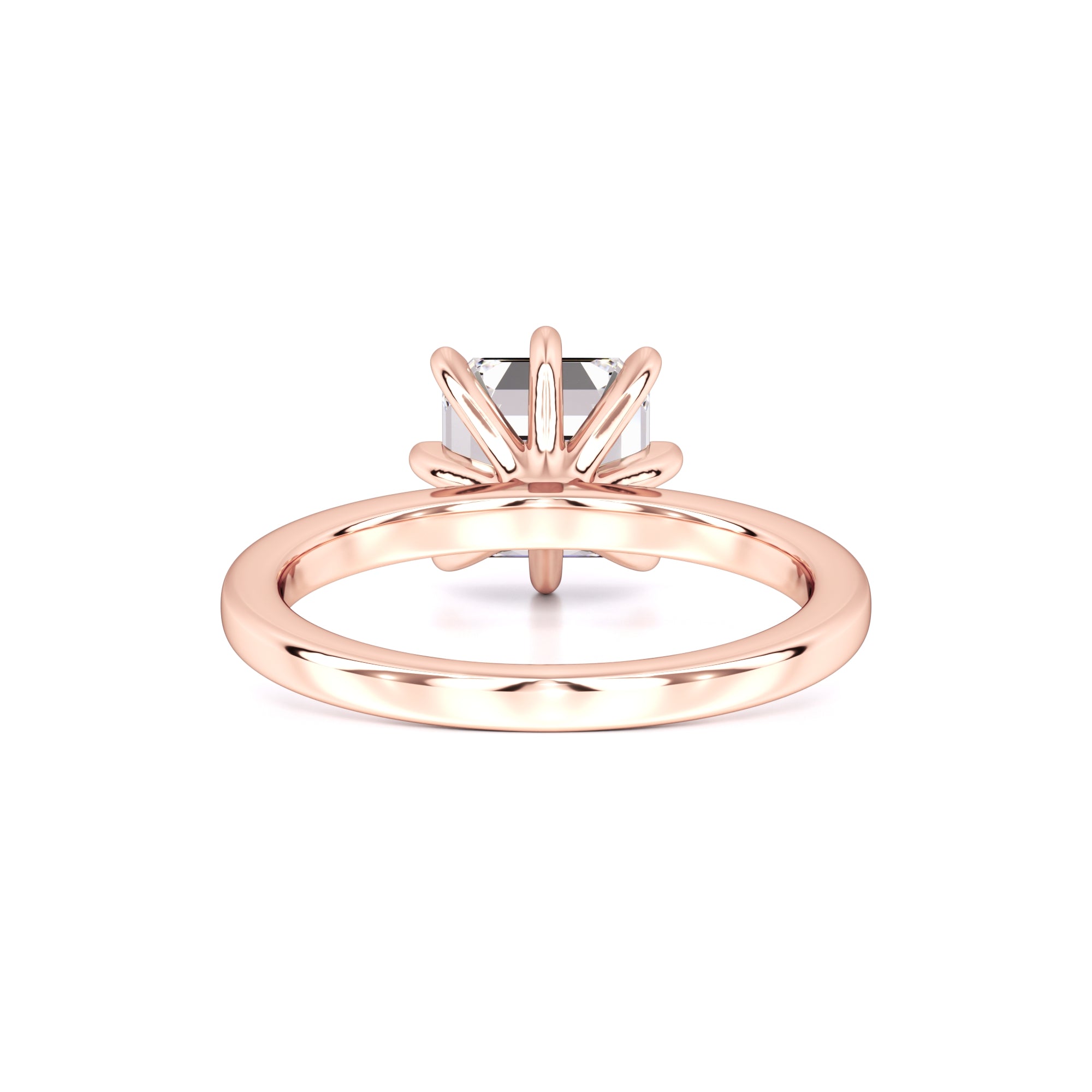 Blair Moissanite Ring | Rose Gold | 3
