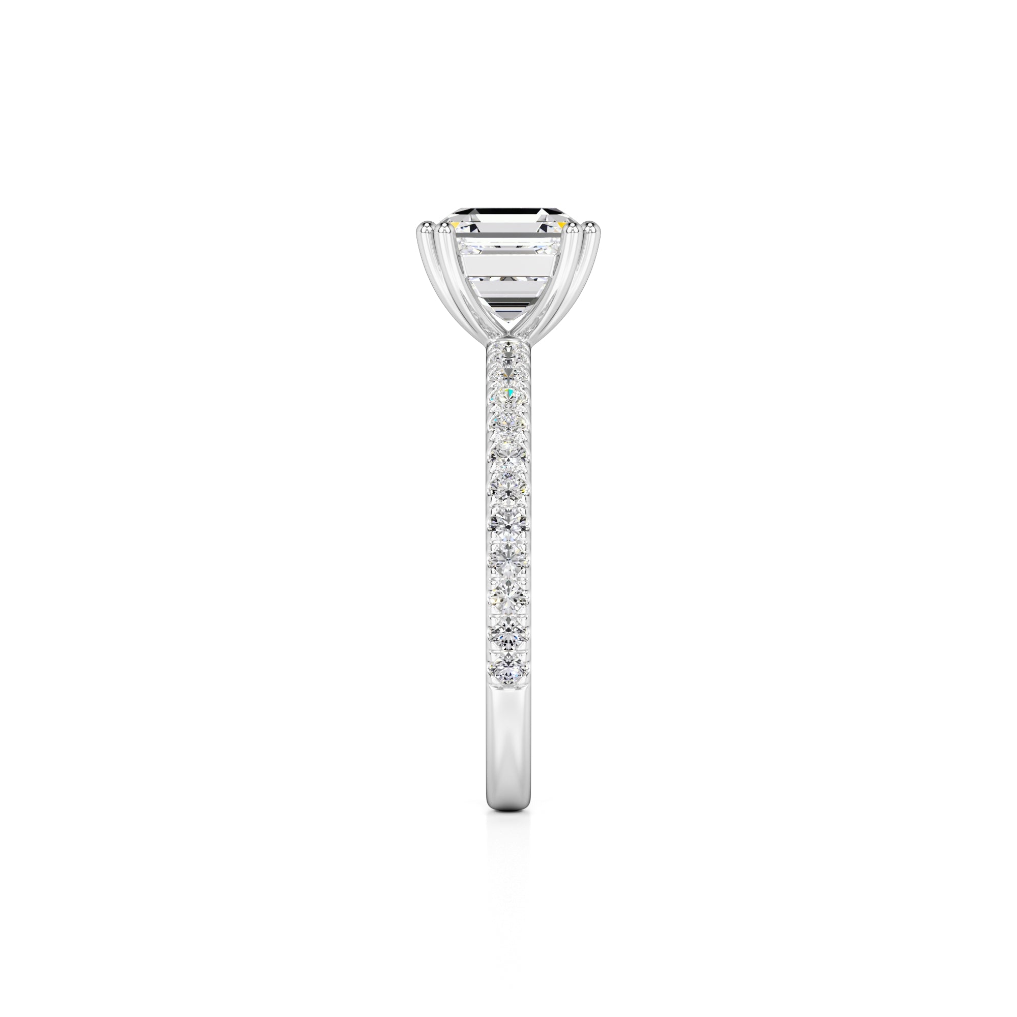Marissa Lab Grown Diamond Ring | White Gold | 4
