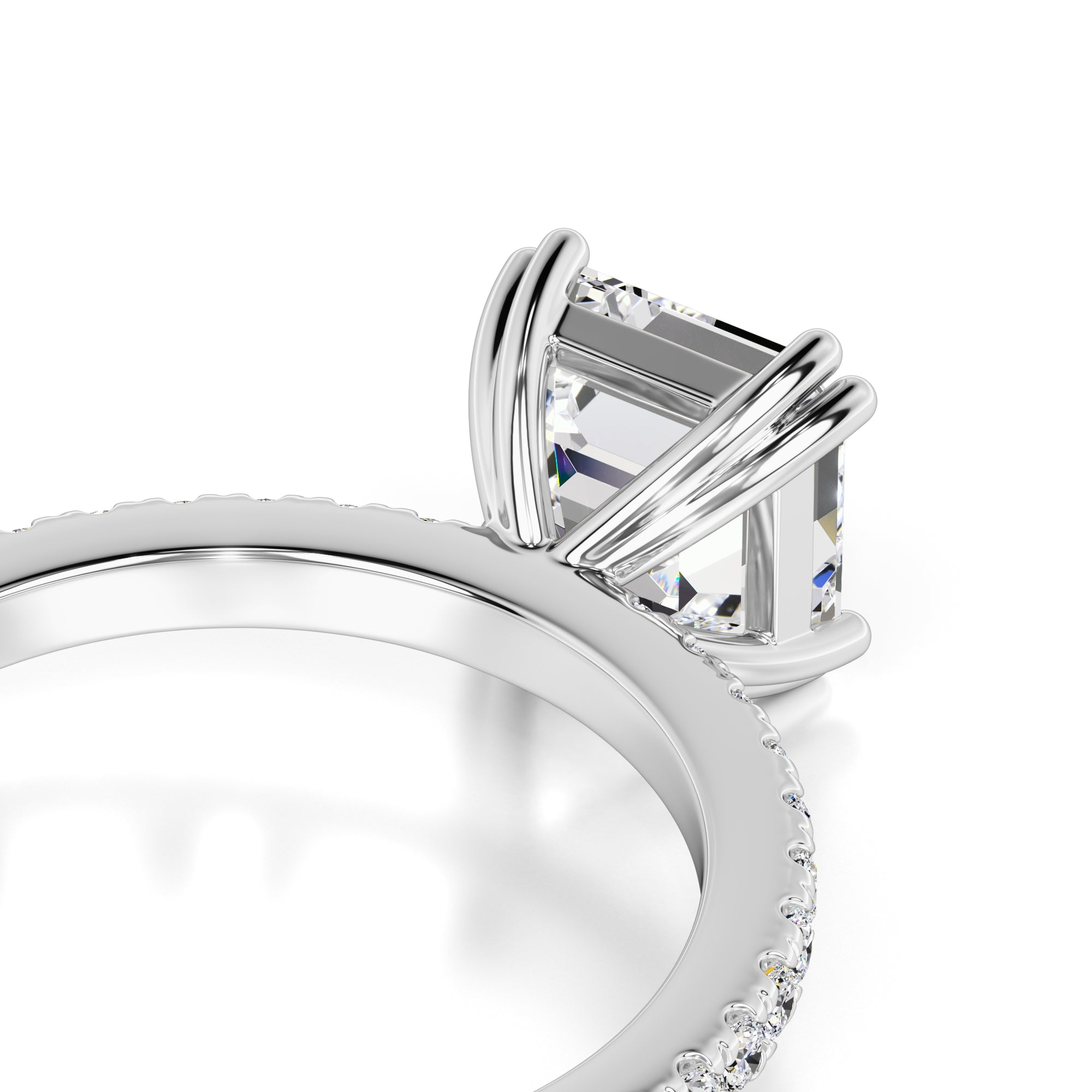 Marissa Lab Grown Diamond Ring | White Gold | 2