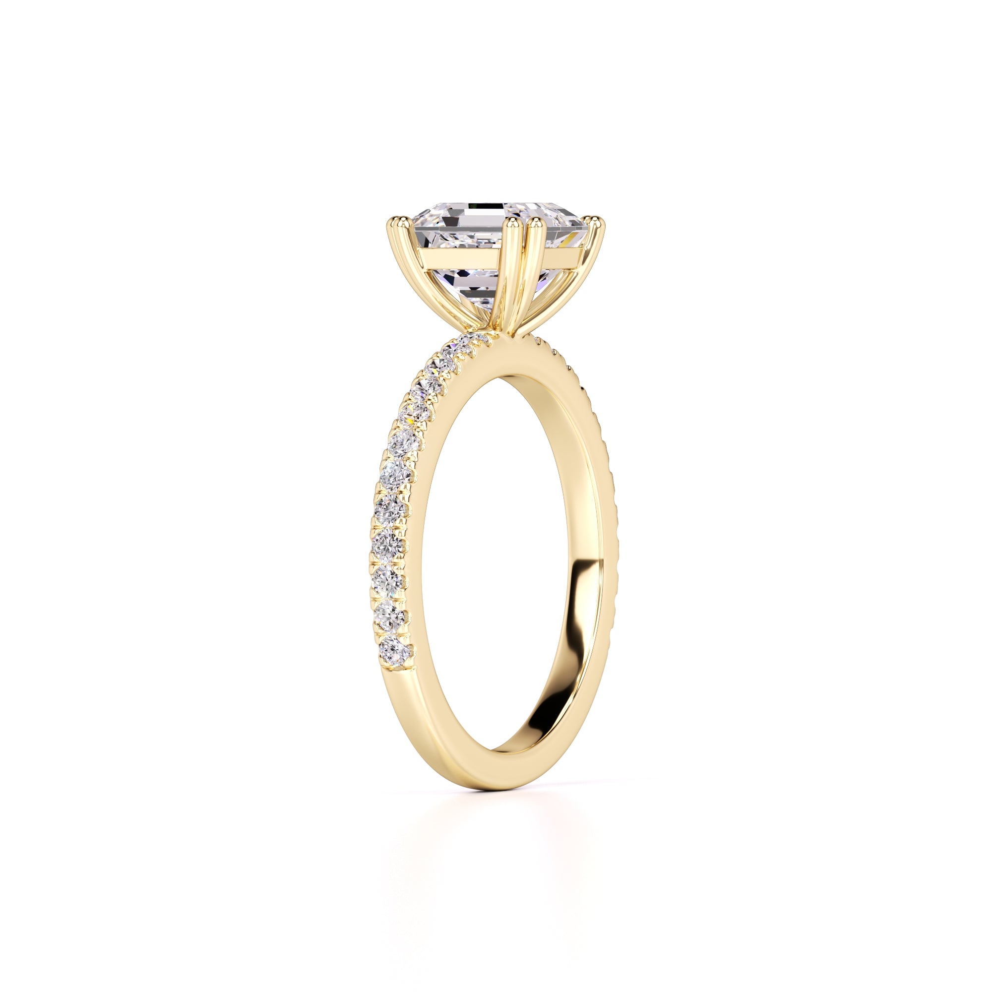 Marissa Lab Grown Diamond Ring | Yellow Gold | 3