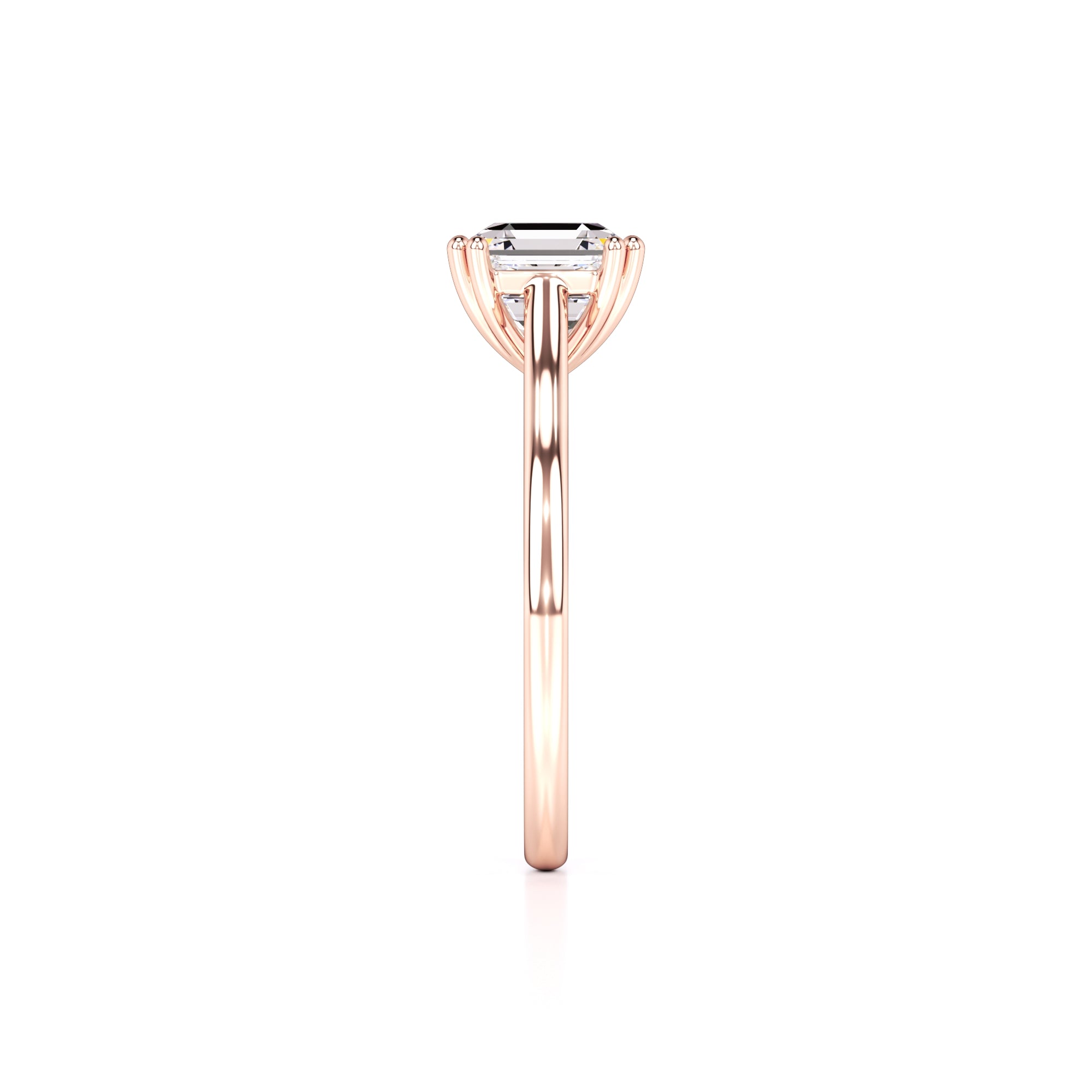 Zella Lab Grown Diamond Ring | Rose Gold | 4