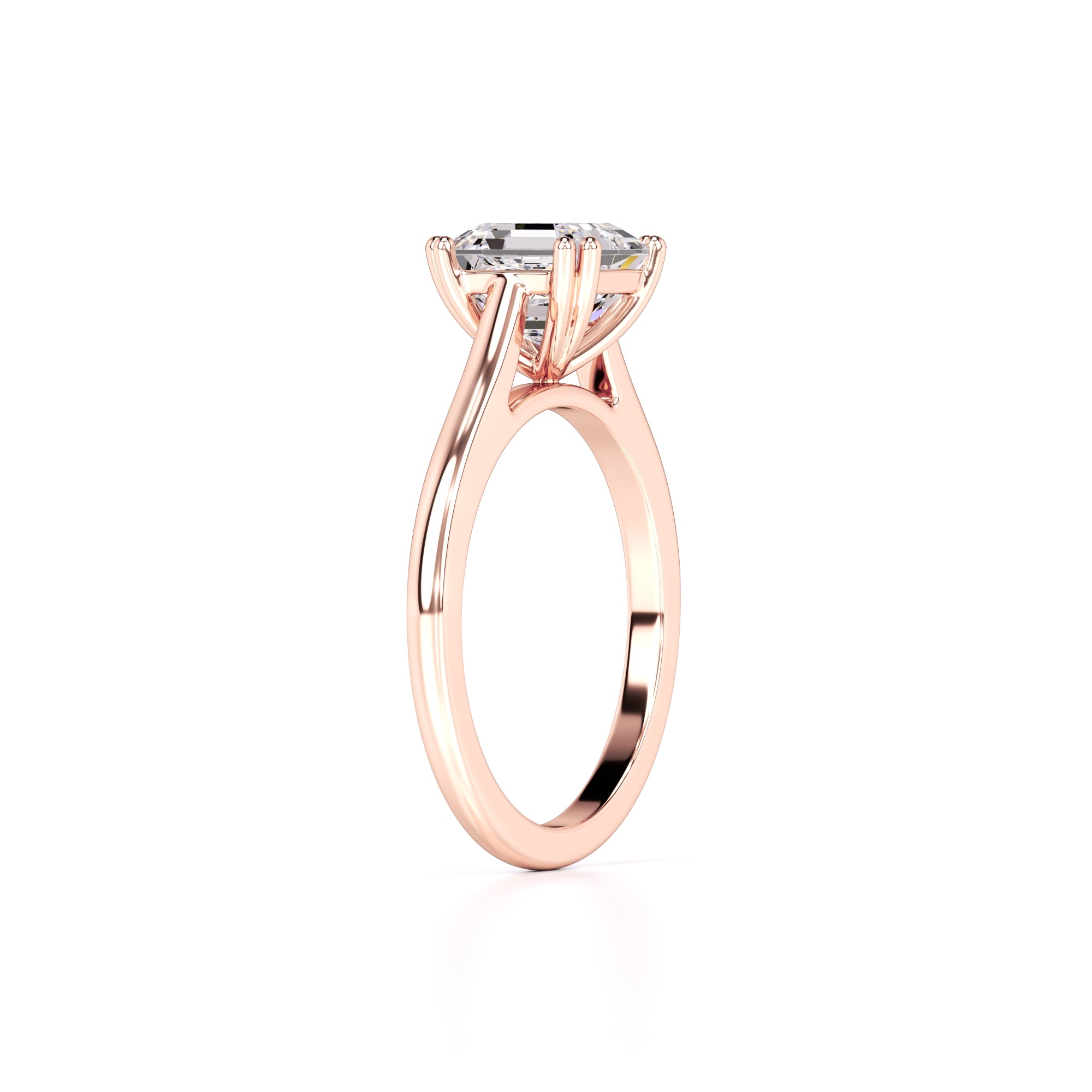 Zella Lab Grown Diamond Ring | Rose Gold | 3