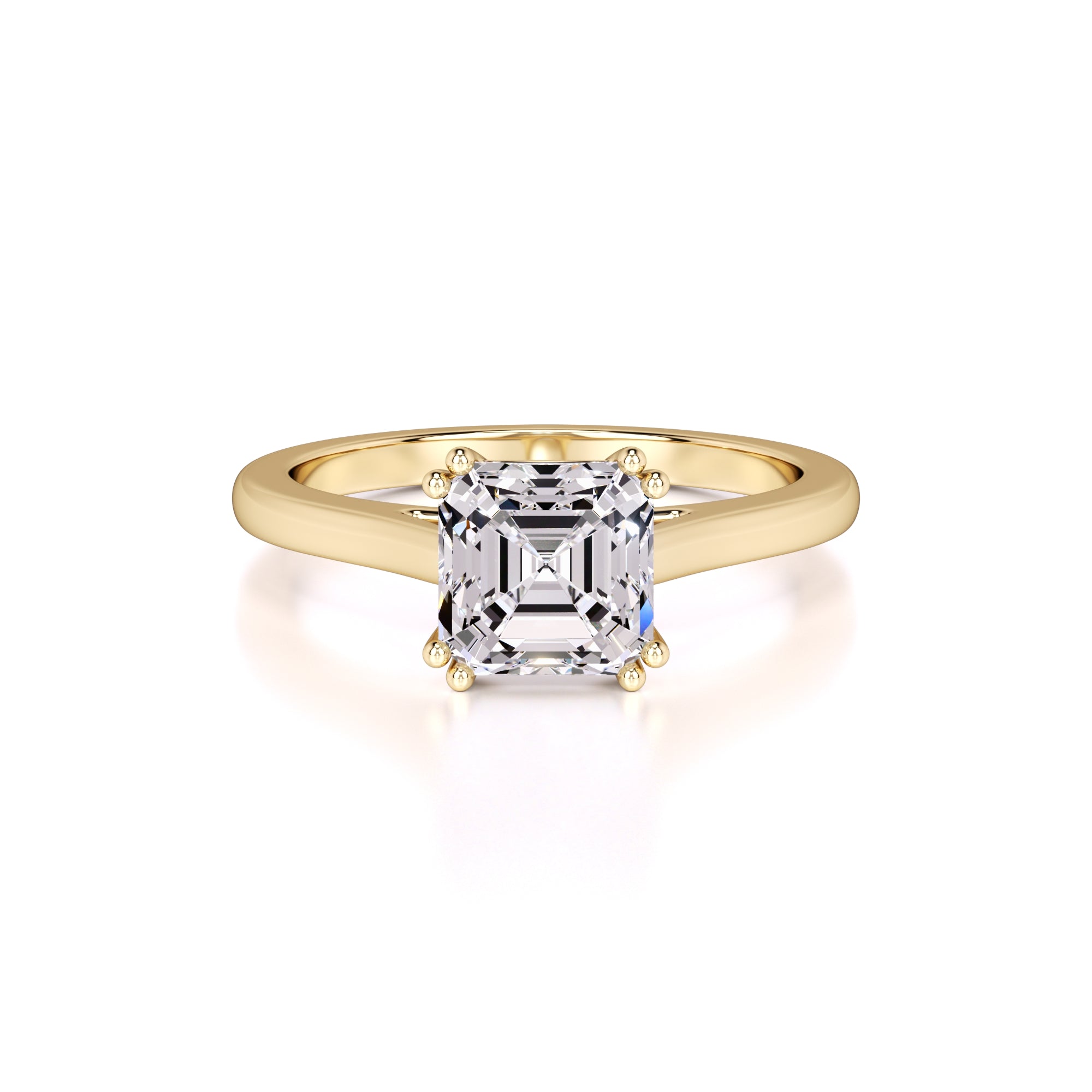 Zella Lab Grown Diamond Ring | Yellow Gold | 1