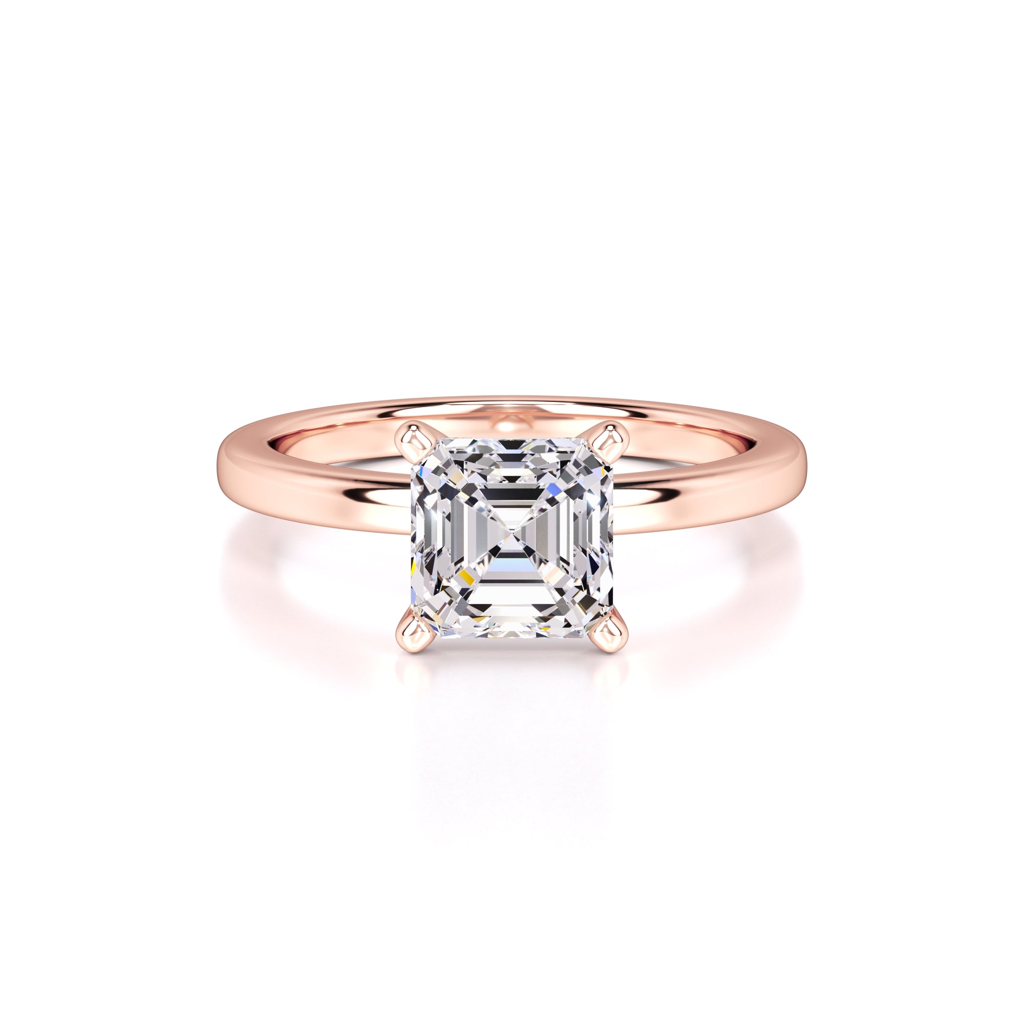 Chelsea Lab Grown Diamond Ring | Rose Gold | 1