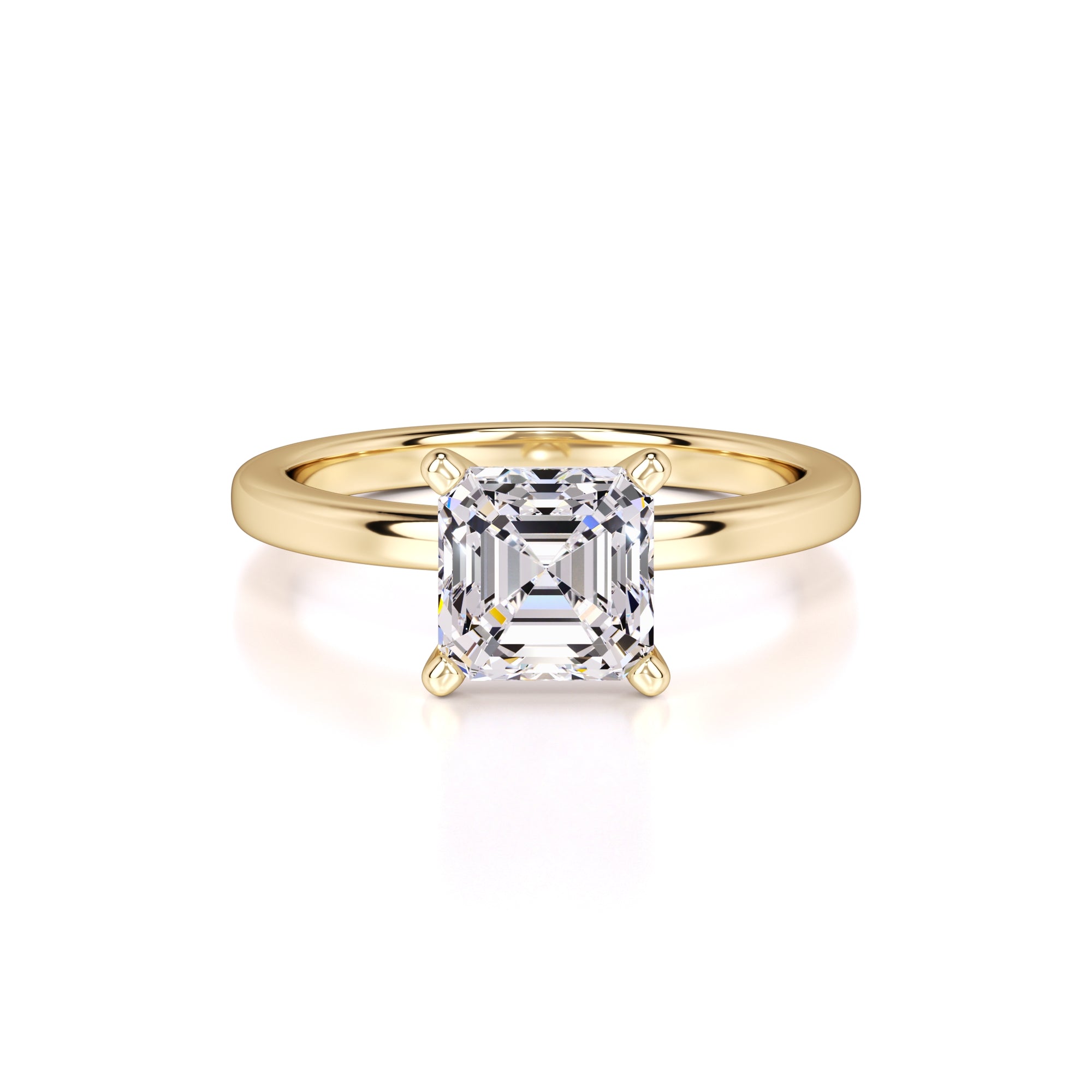 Chelsea Lab Grown Diamond Ring | Yellow Gold | 1