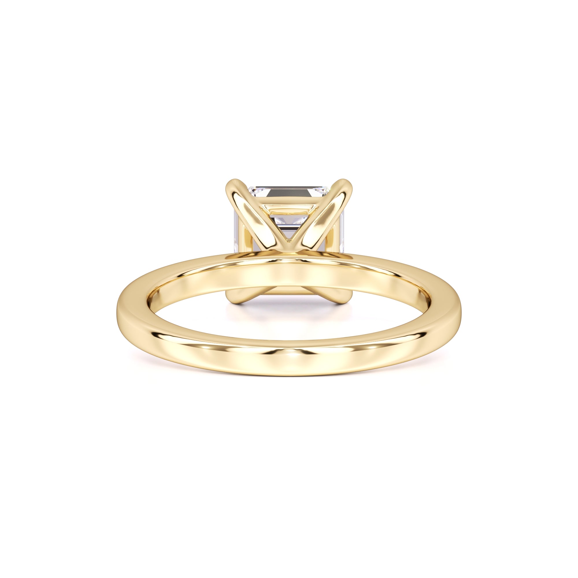 Chelsea Moissanite Ring | Yellow Gold | 3