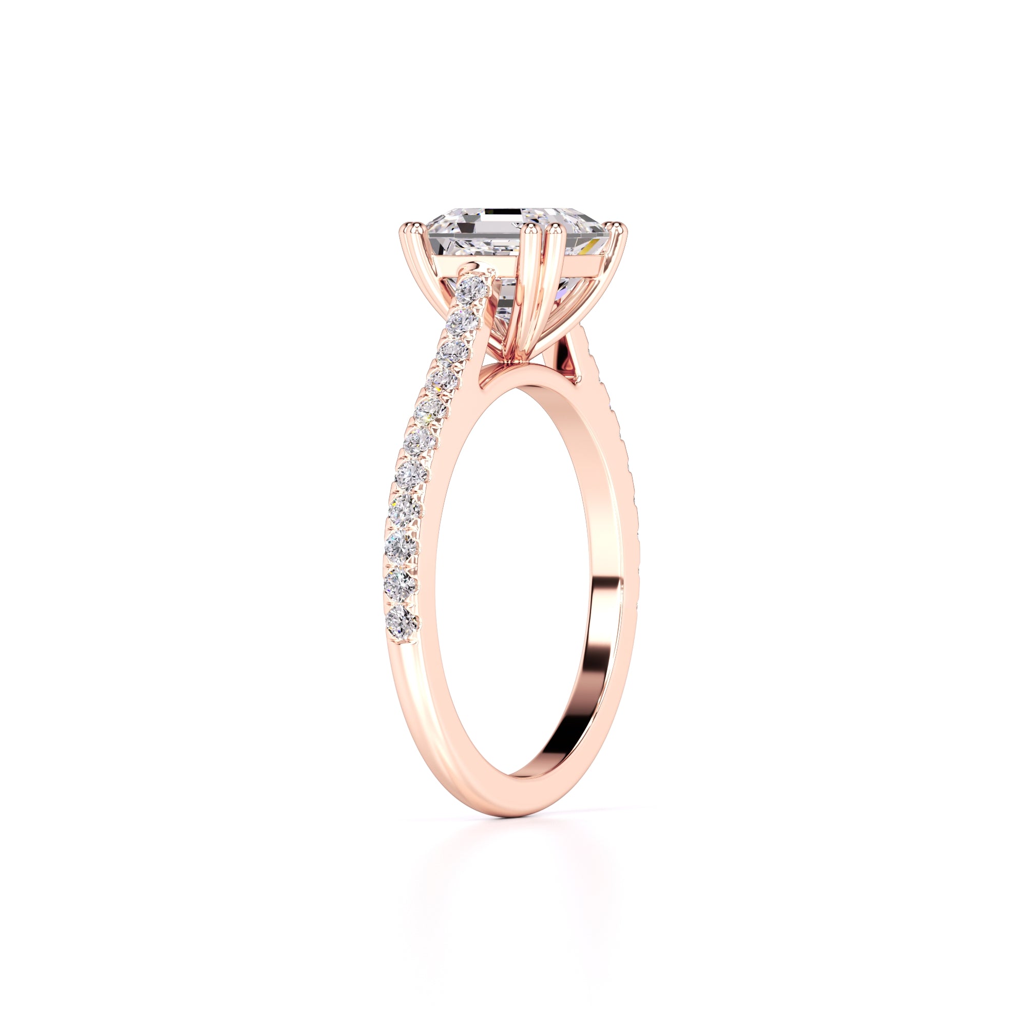 Karis Lab Grown Diamond Ring | Rose Gold | 3