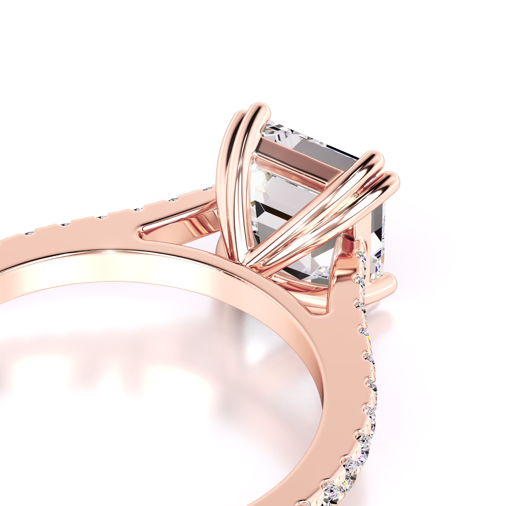 Karis Lab Grown Diamond Ring | Rose Gold | 2