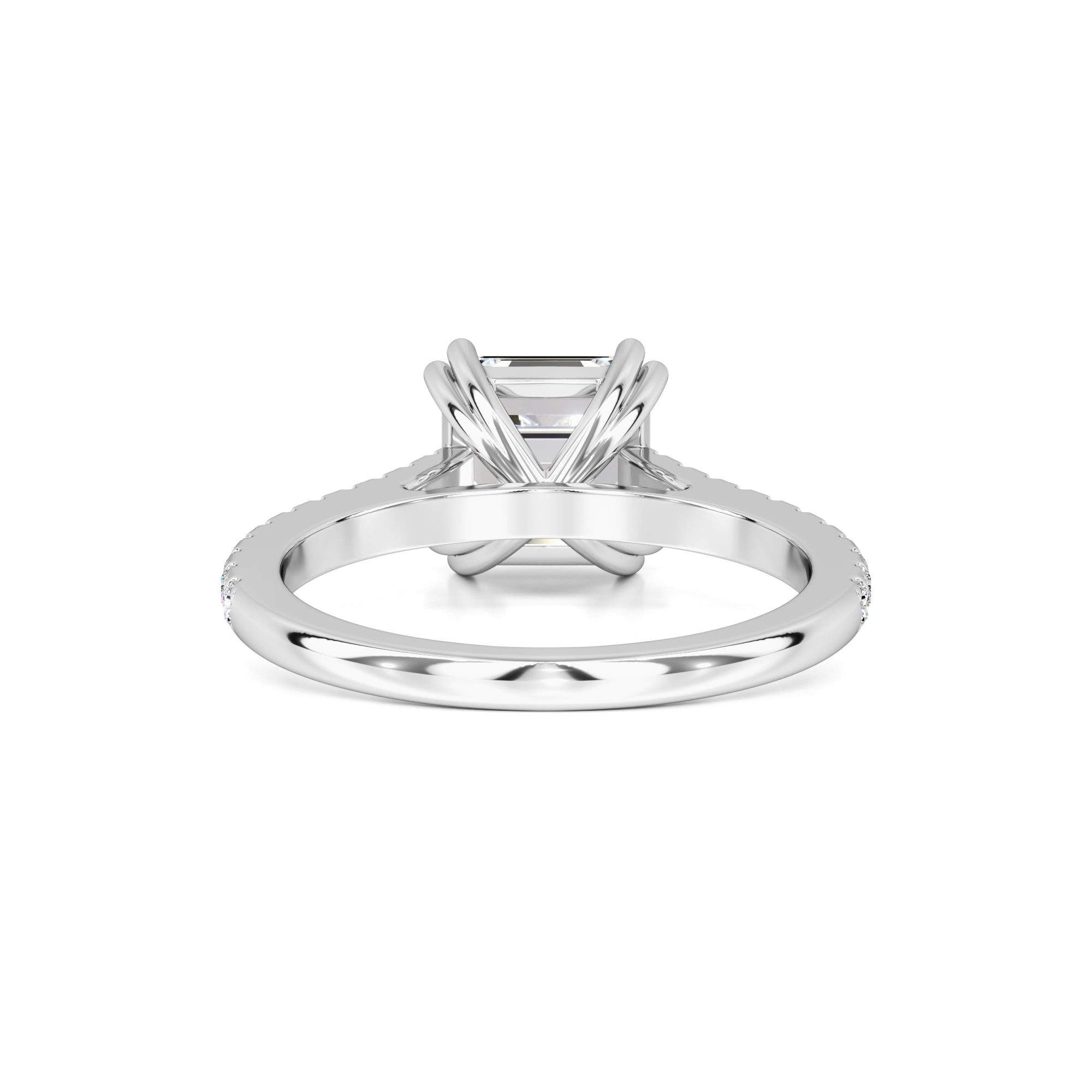 Karis Moissanite & Lab Grown Diamond Ring | White Gold | 3