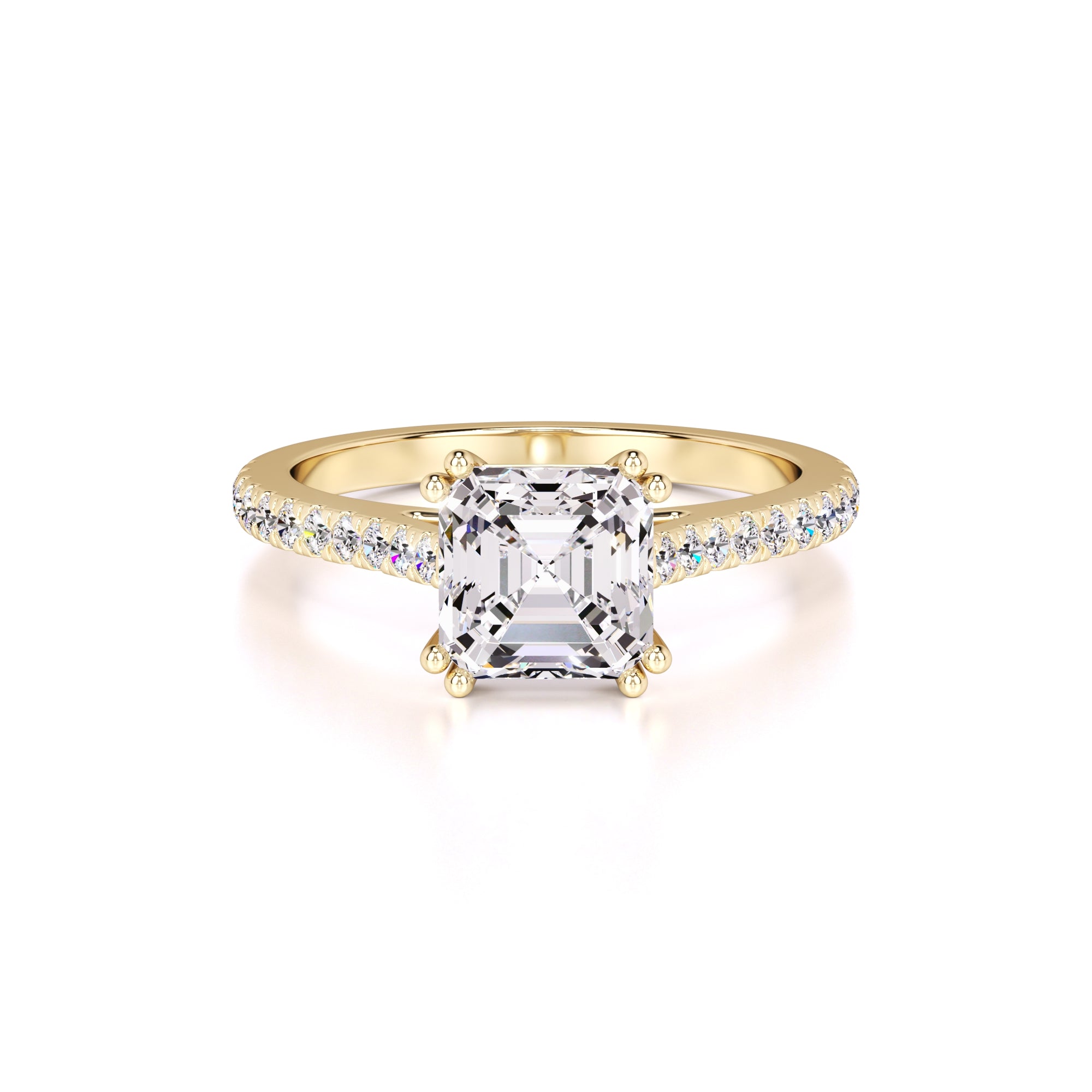 Karis Lab Grown Diamond Ring | Yellow Gold | 1