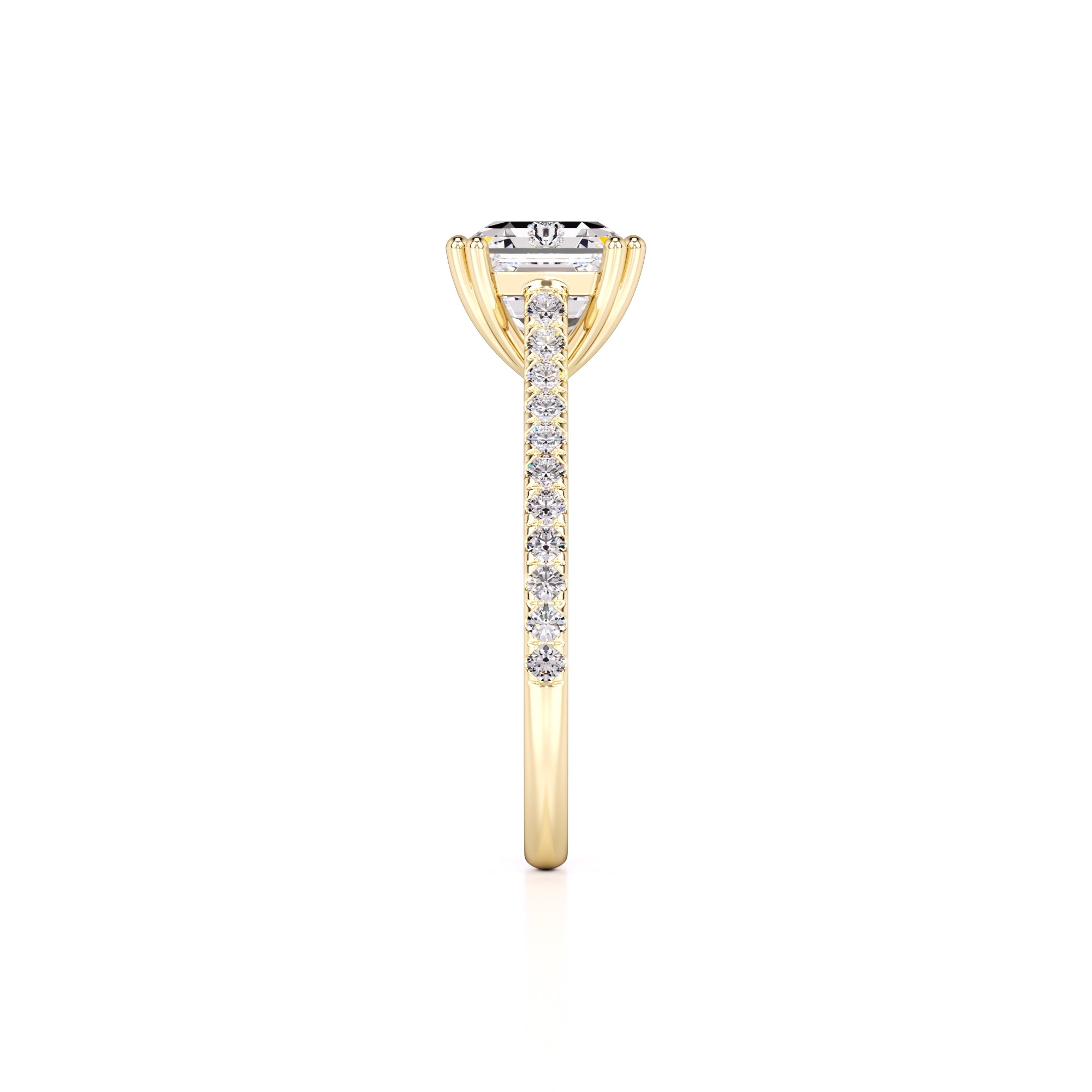 Karis Lab Grown Diamond Ring | Yellow Gold | 4