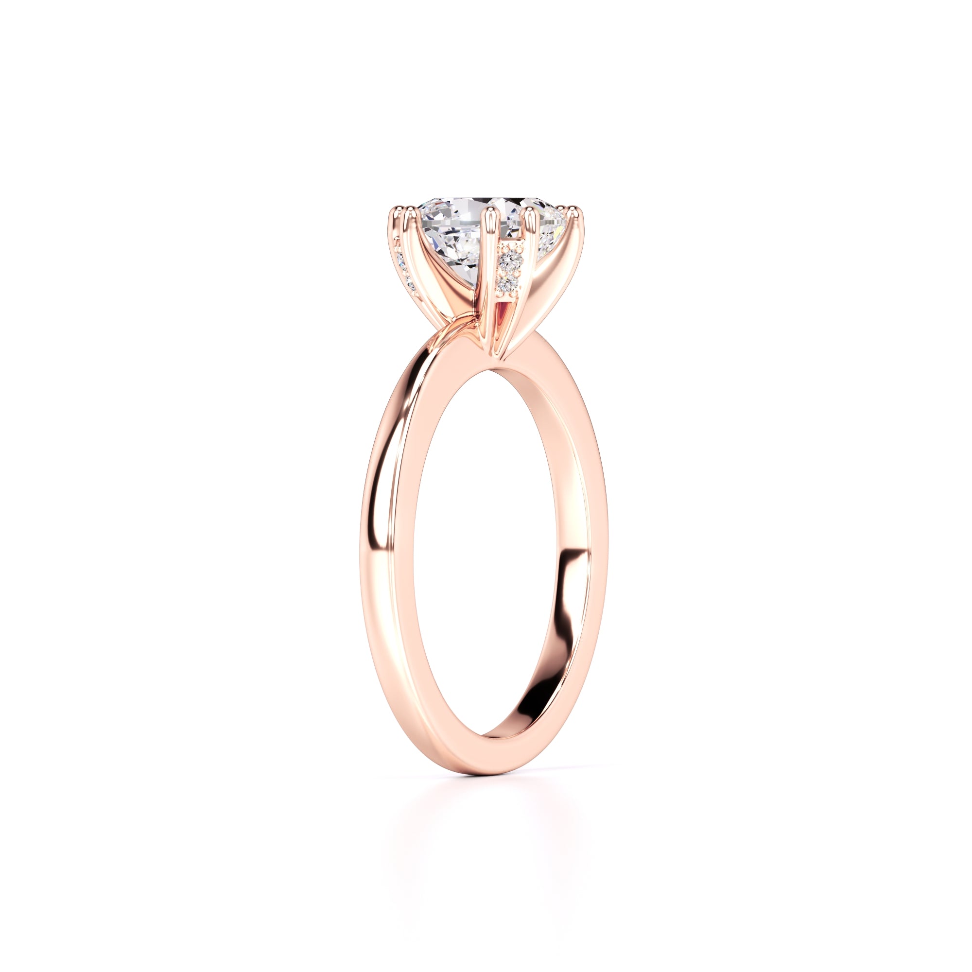 Holly Lab Grown Diamond Ring | Rose Gold | 3