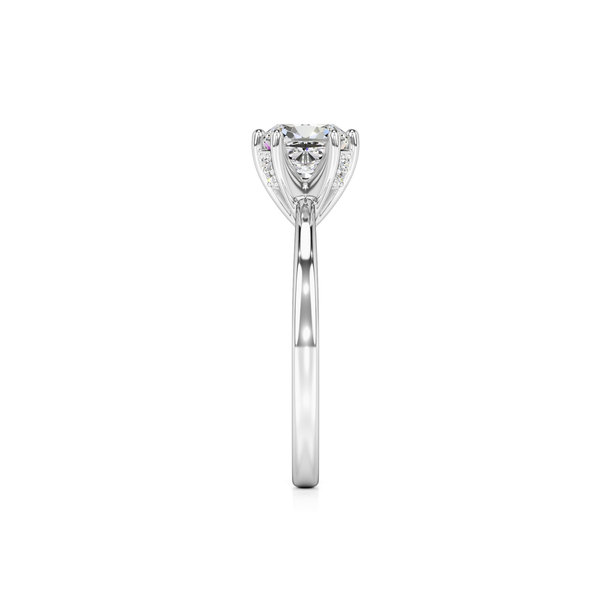 Holly Lab Grown Diamond Ring | White Gold | 4