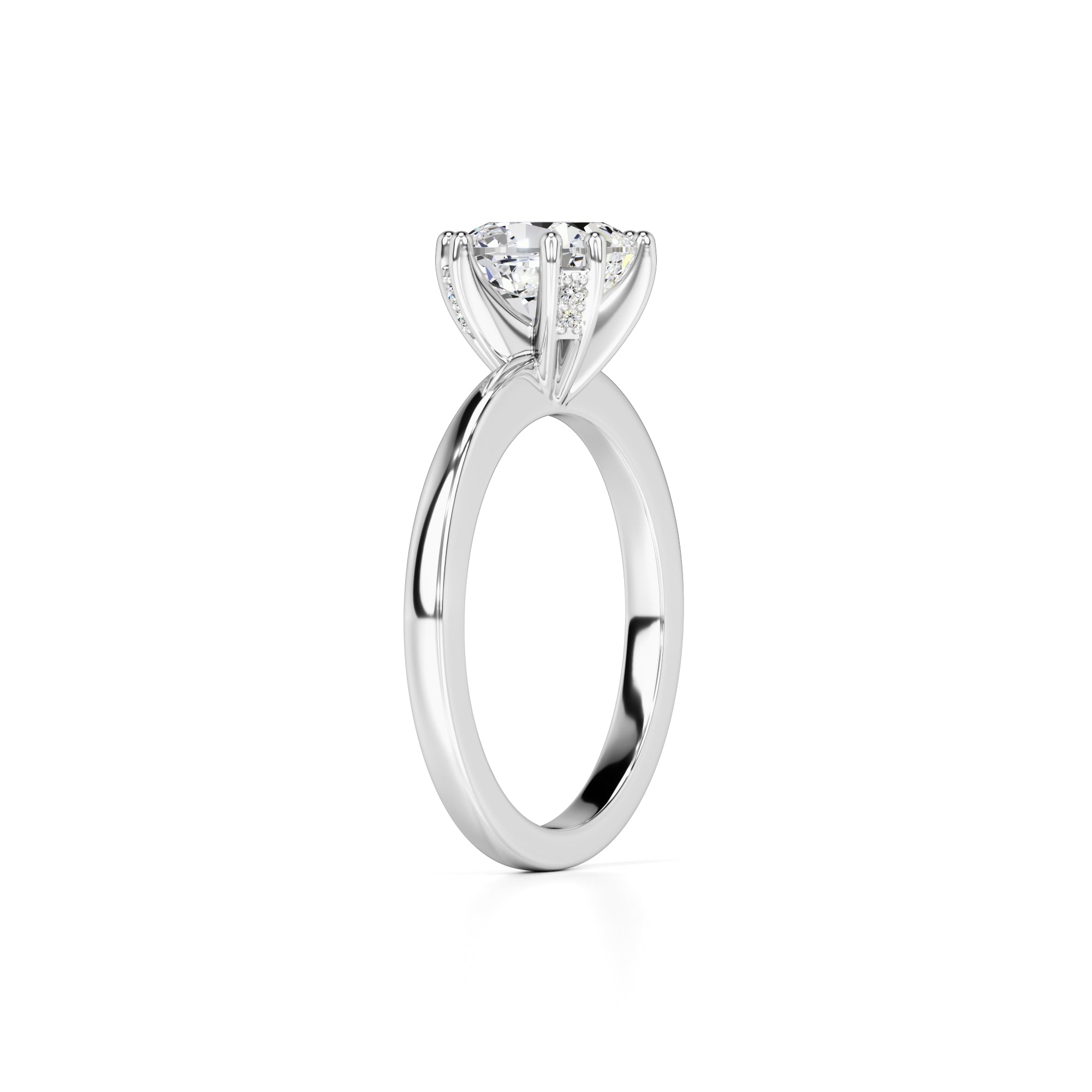 Holly Lab Grown Diamond Ring | White Gold | 3