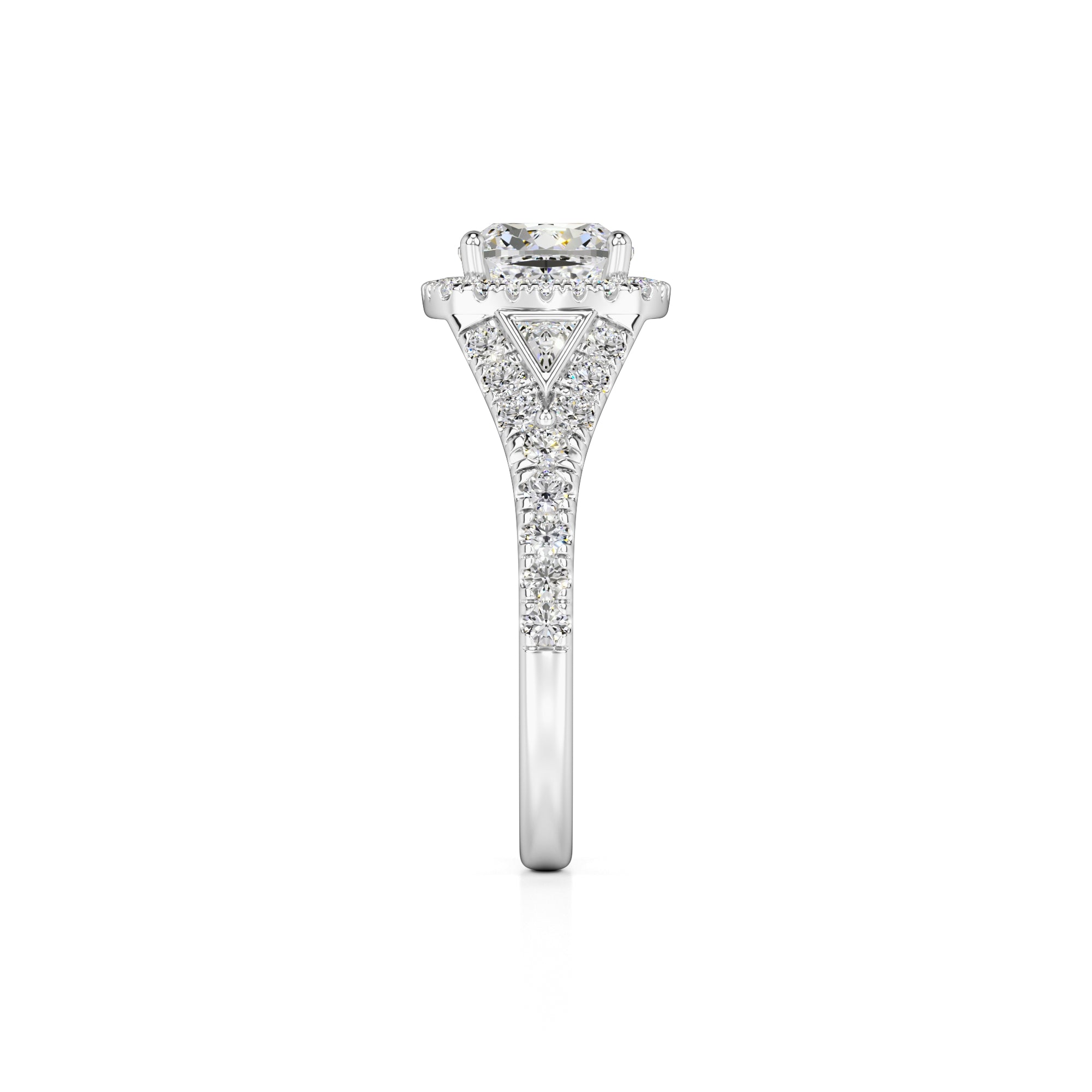Sloane Lab Grown Diamond Ring | White Gold | 4