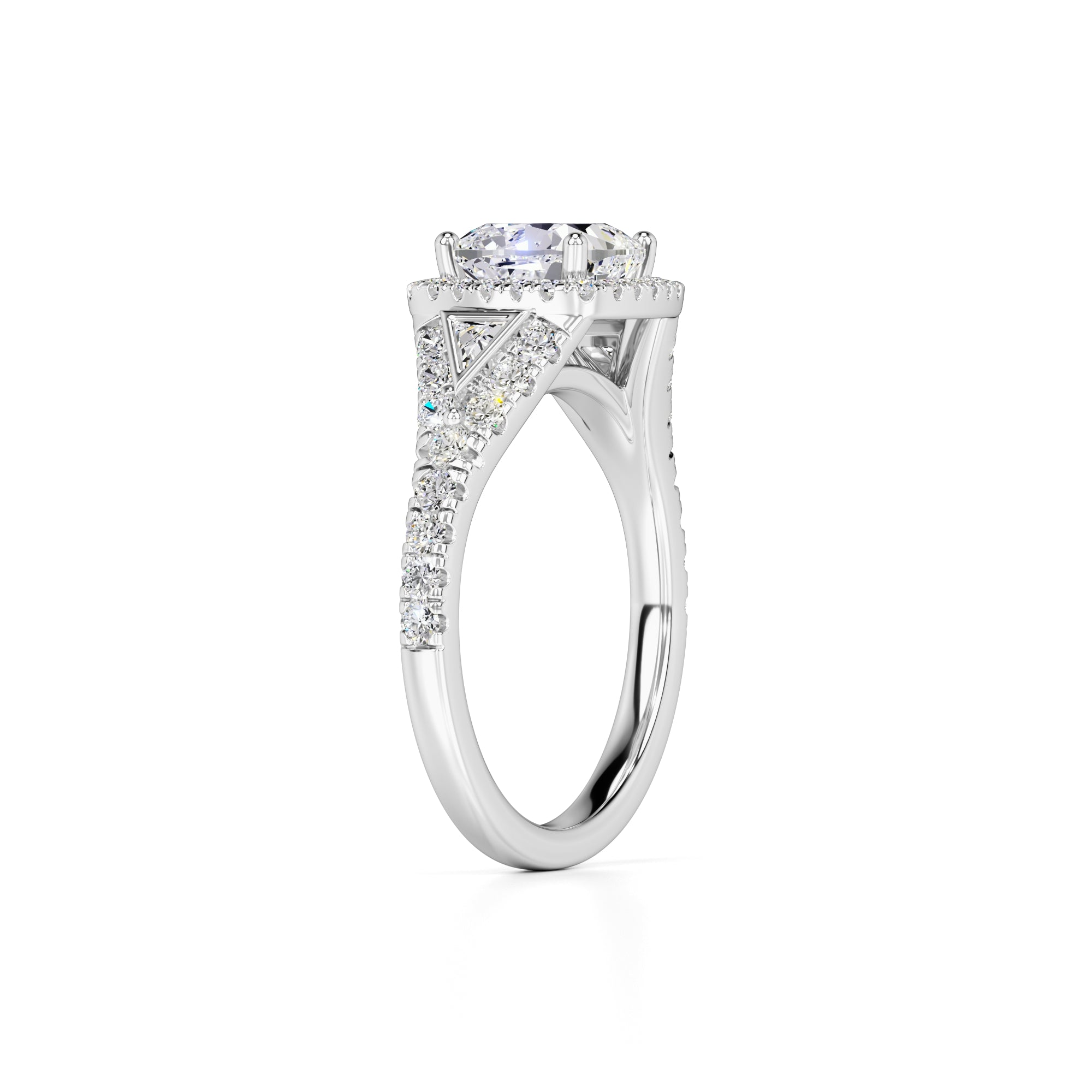 Sloane Lab Grown Diamond Ring | White Gold | 3