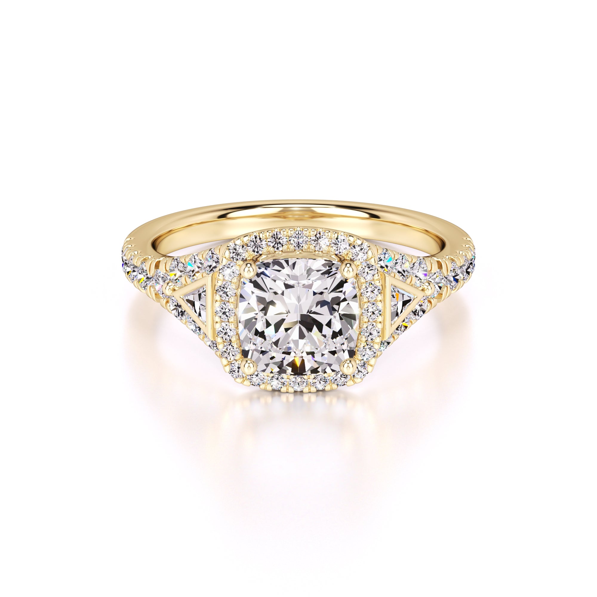 Sloane Lab Grown Diamond Ring | Yellow Gold | 1