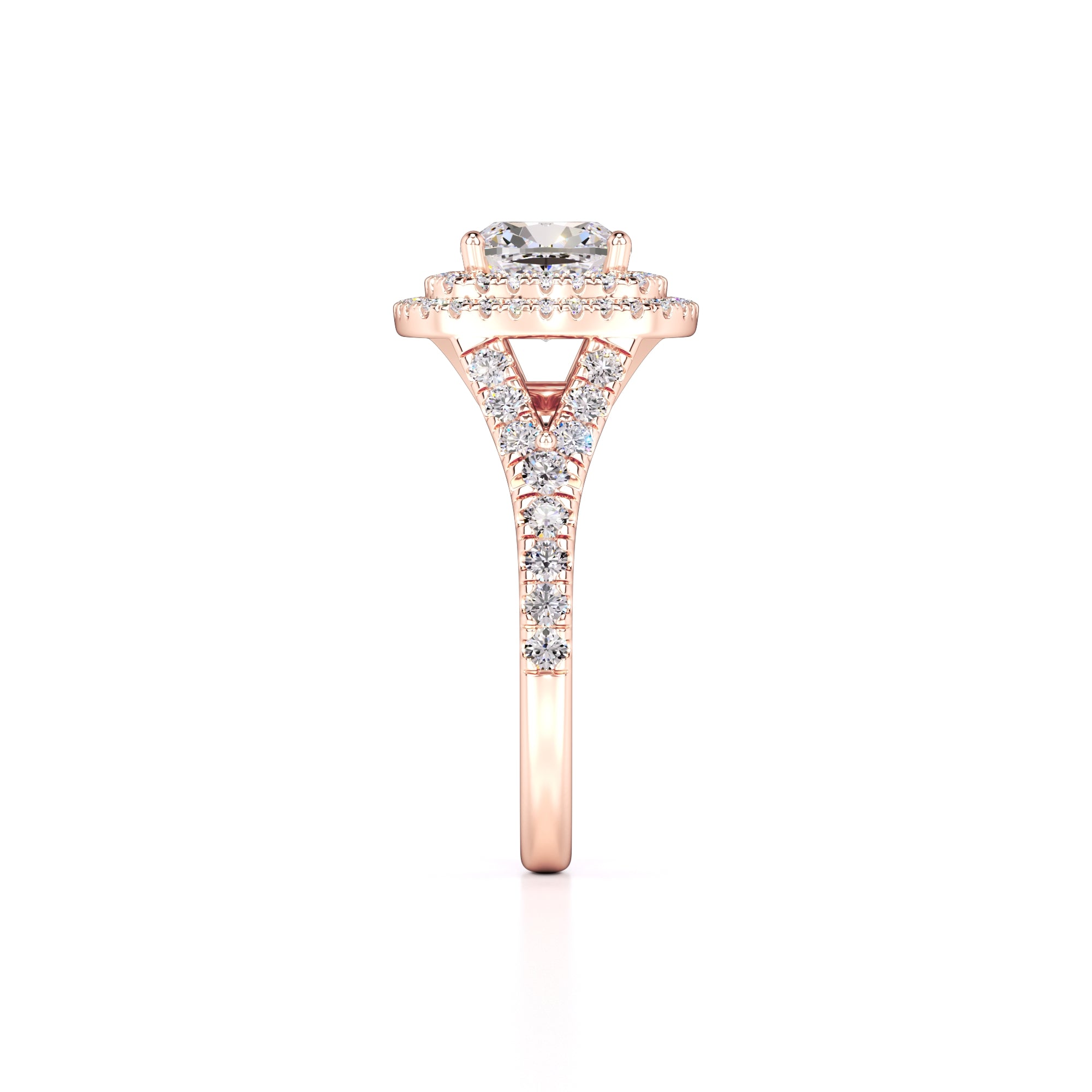 Vera Lab Grown Diamond Ring | Rose Gold | 4