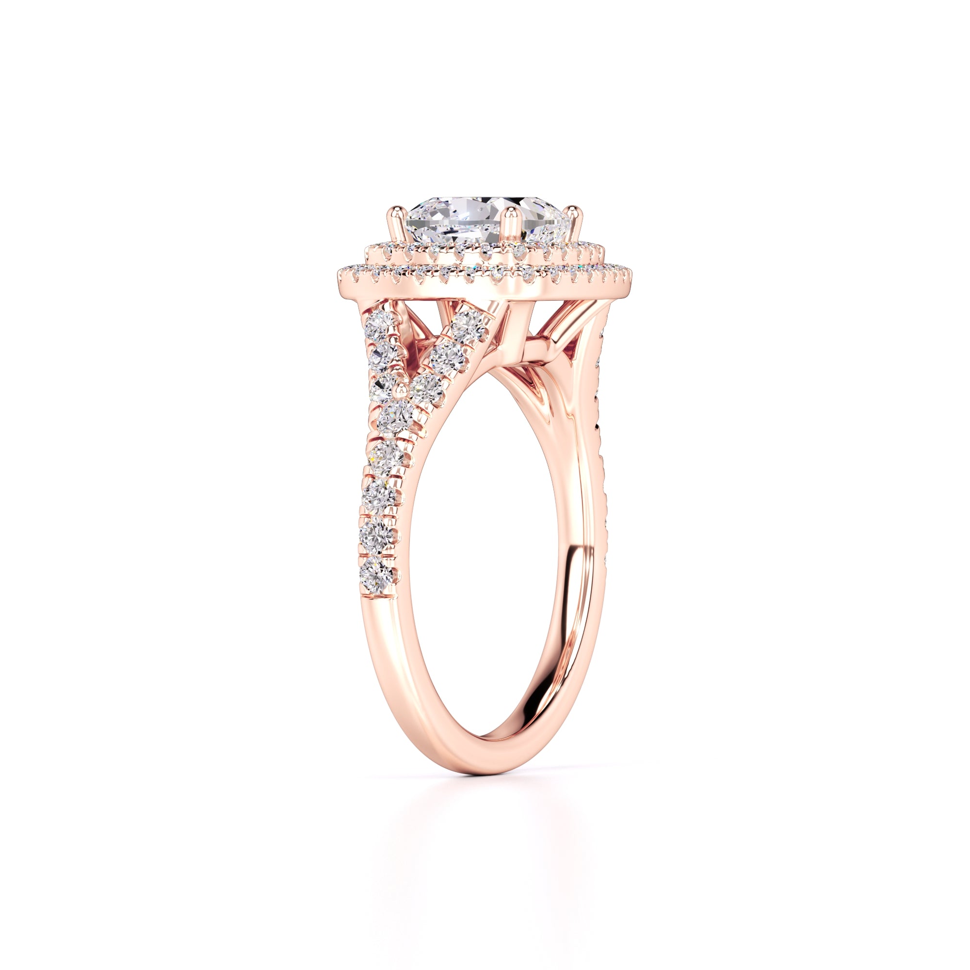 Vera Lab Grown Diamond Ring | Rose Gold | 3