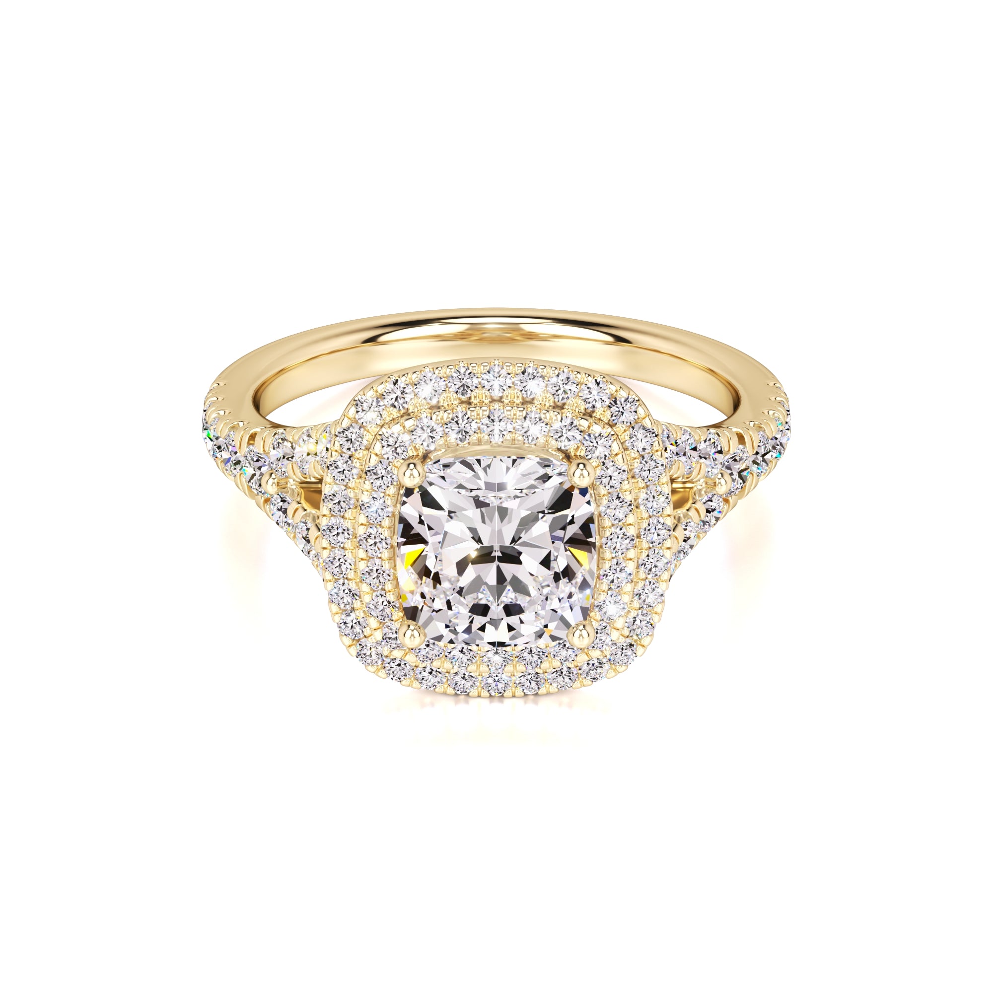 Vera Lab Grown Diamond Ring | Yellow Gold | 1