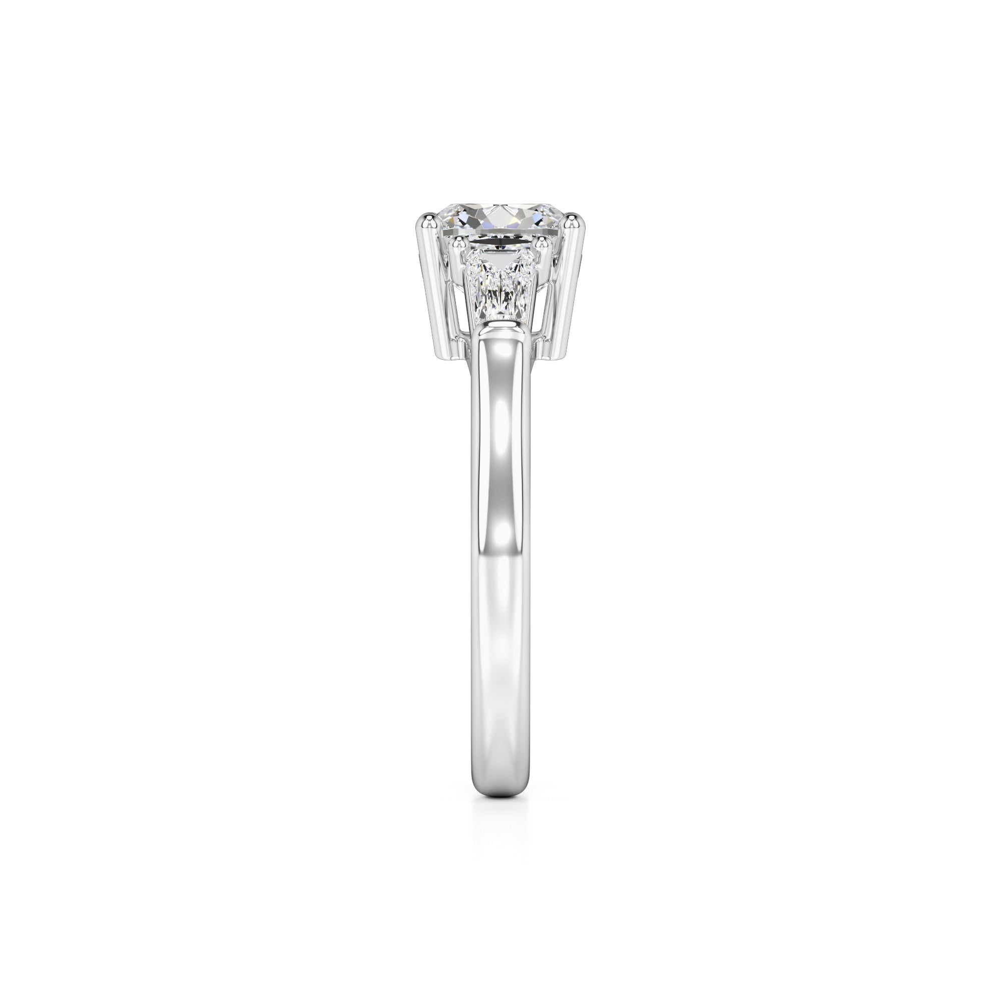 Giselle Lab Grown Diamond Ring | White Gold | 4