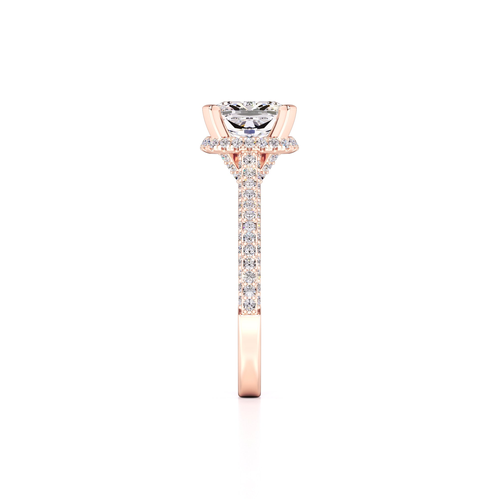Everleigh Lab Grown Diamond Ring | Rose Gold | 4