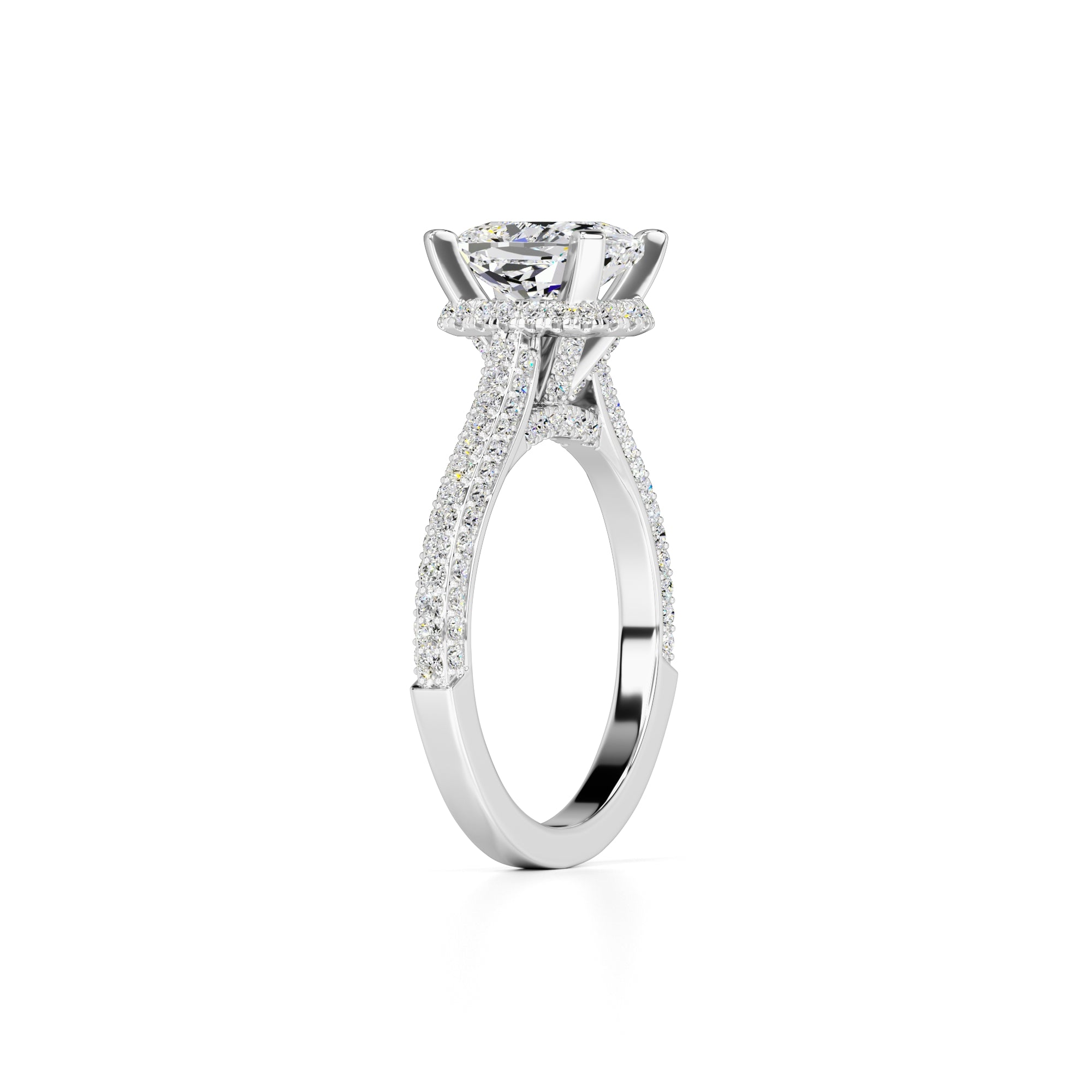 Everleigh Lab Grown Diamond Ring | White Gold | 3